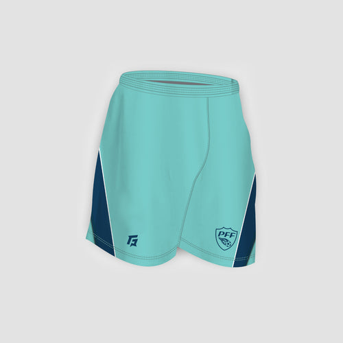 PFF Goal Keeper Shorts 2025 (Aqua Blue)