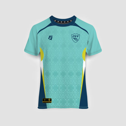 PFF Goal Keeper Tee 2025 (Aqua Blue)