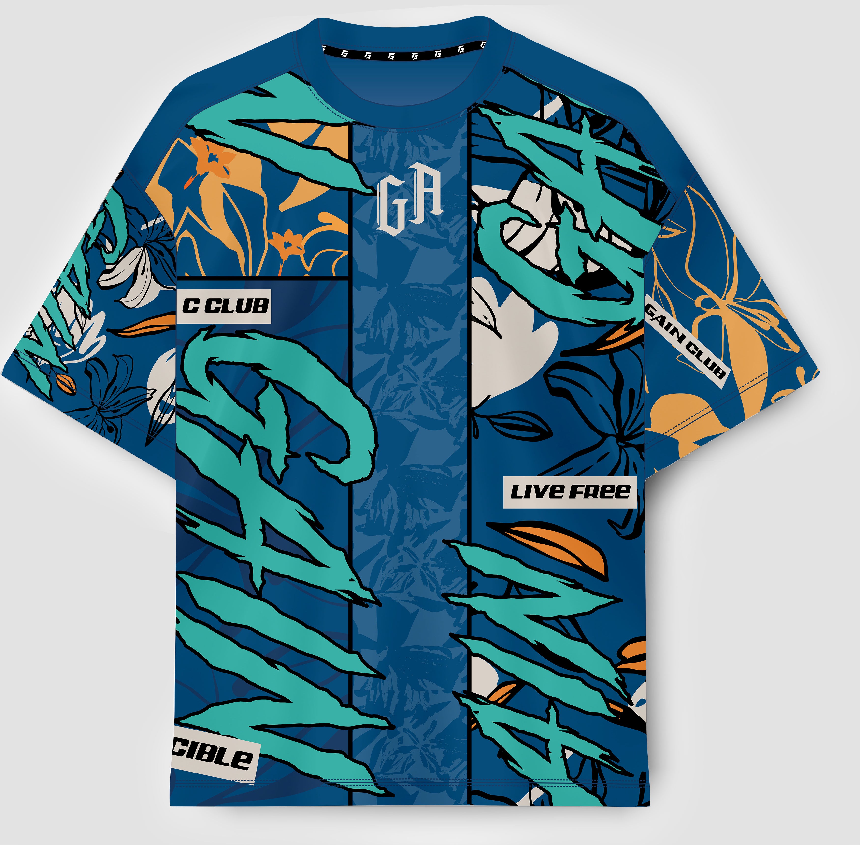 Prism Revival Tee (Imperial Blue)