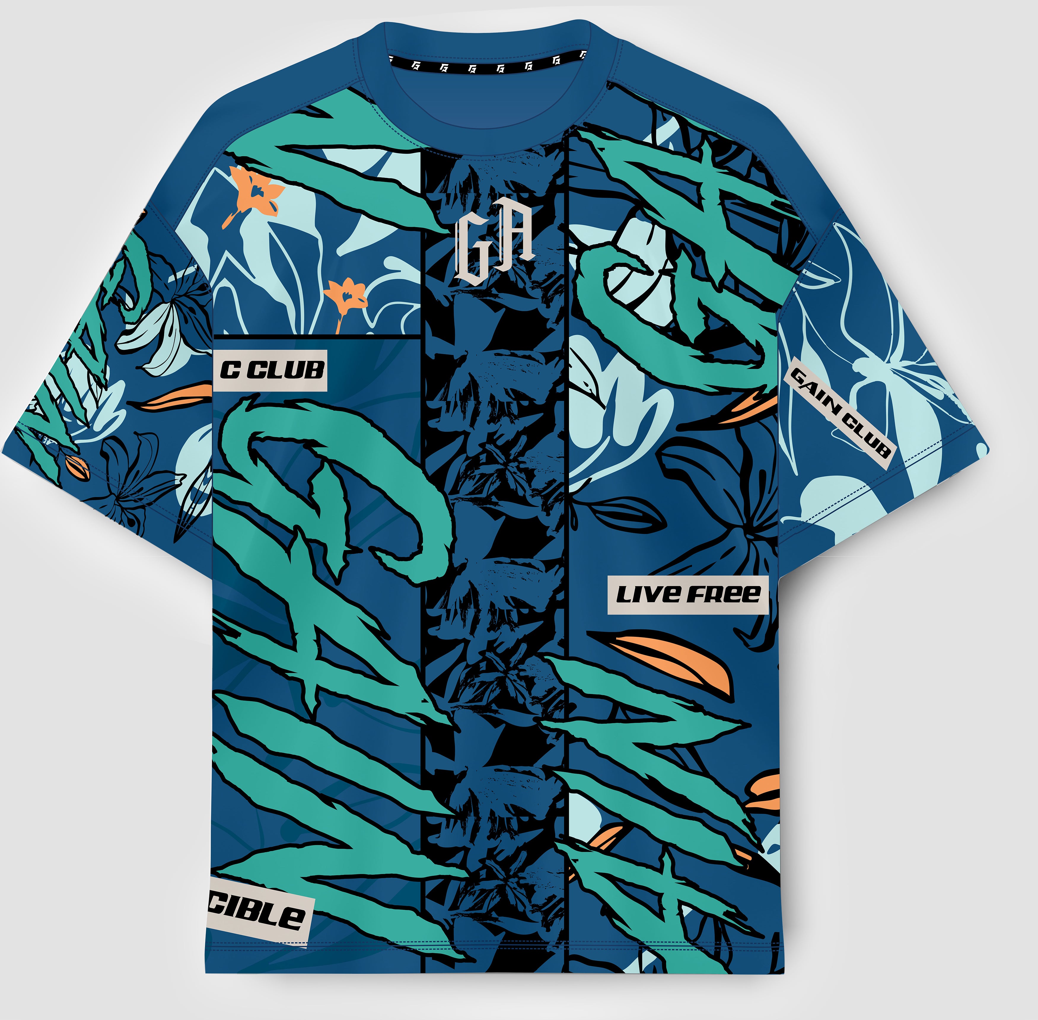 Prism Revival Tee (Teal)