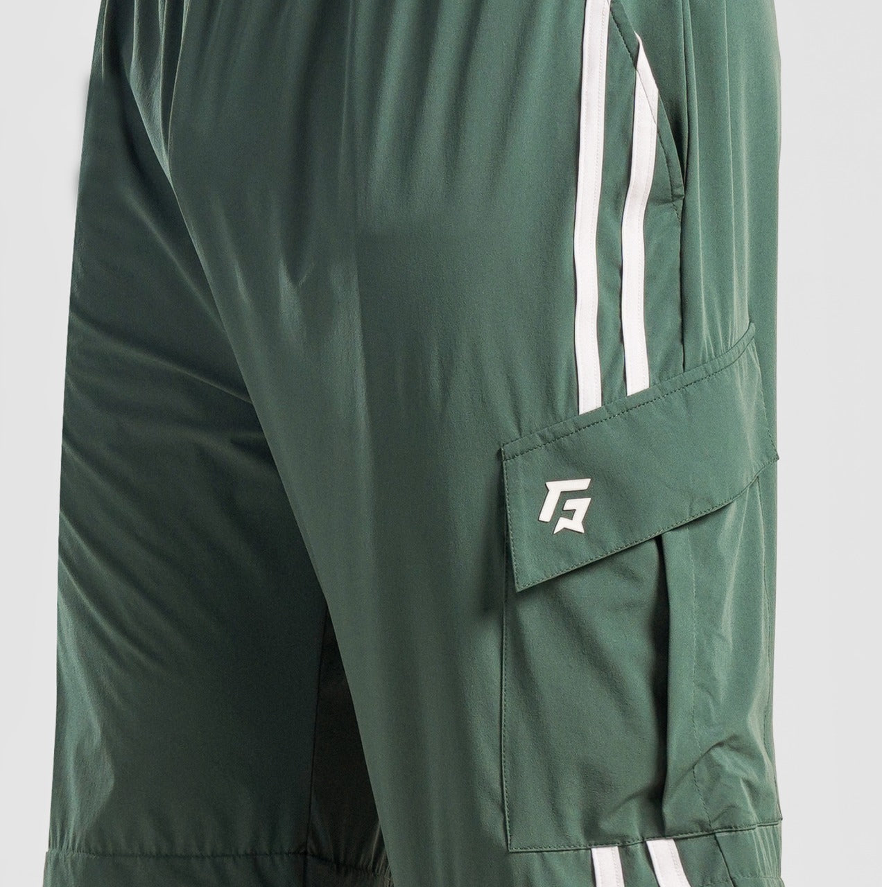 Stride Stripe Trousers (Green)
