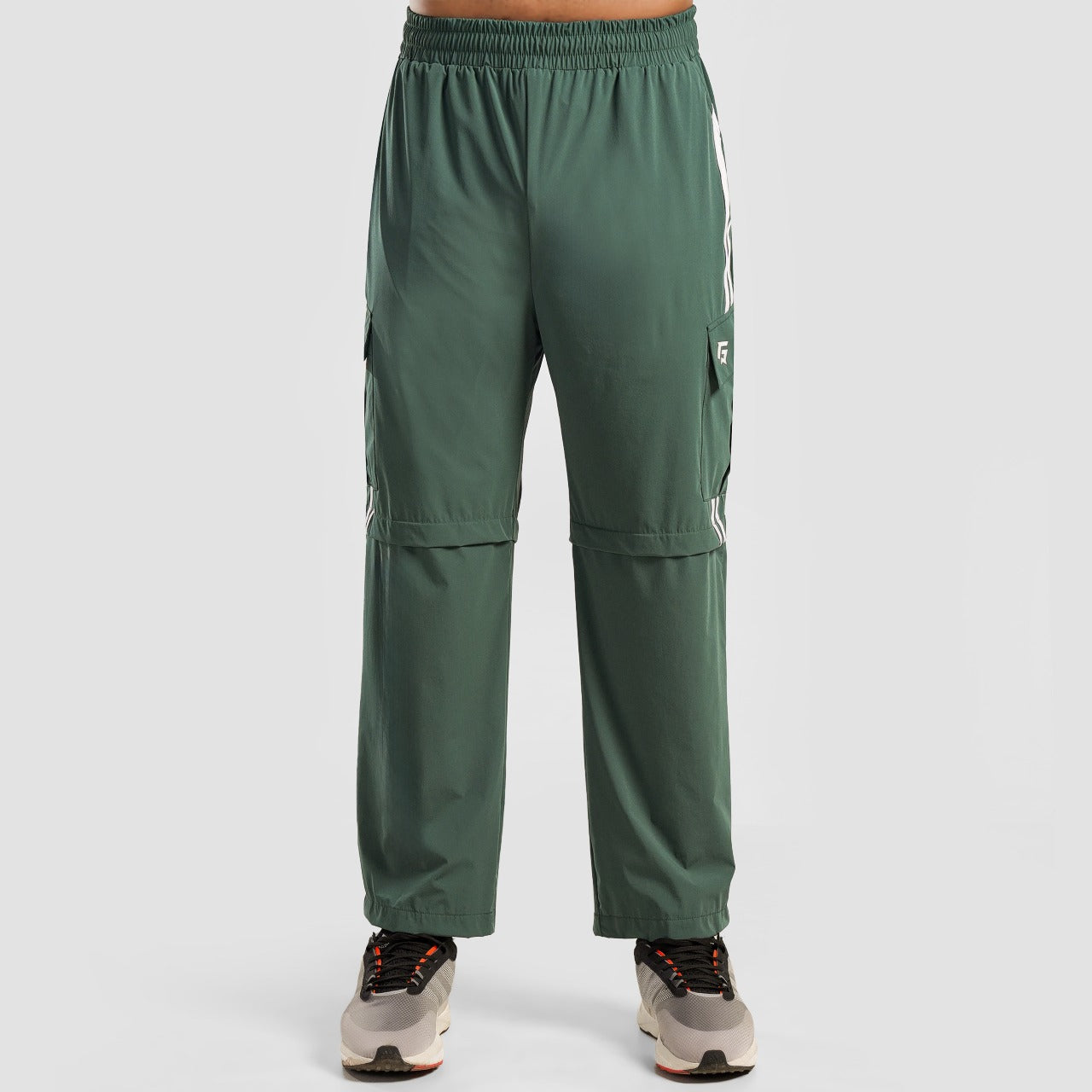 Stride Stripe Trousers (Green)