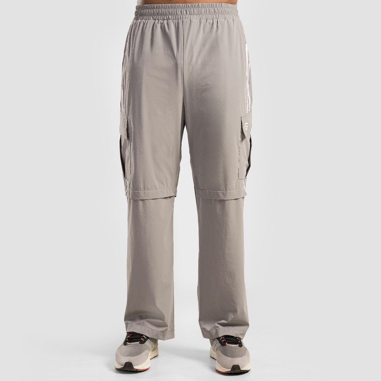 Stride Stripe Trousers (Light Grey)