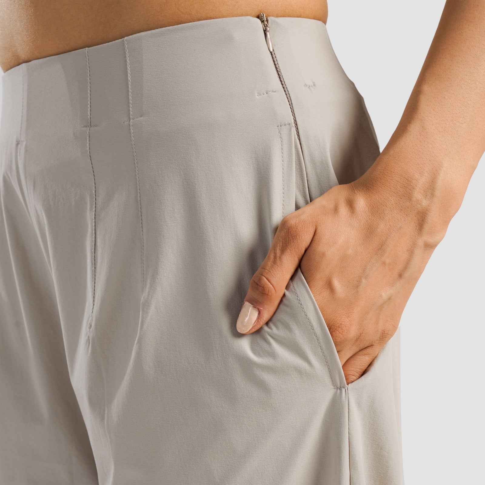 Dynamic Balloon Trousers (Cream)