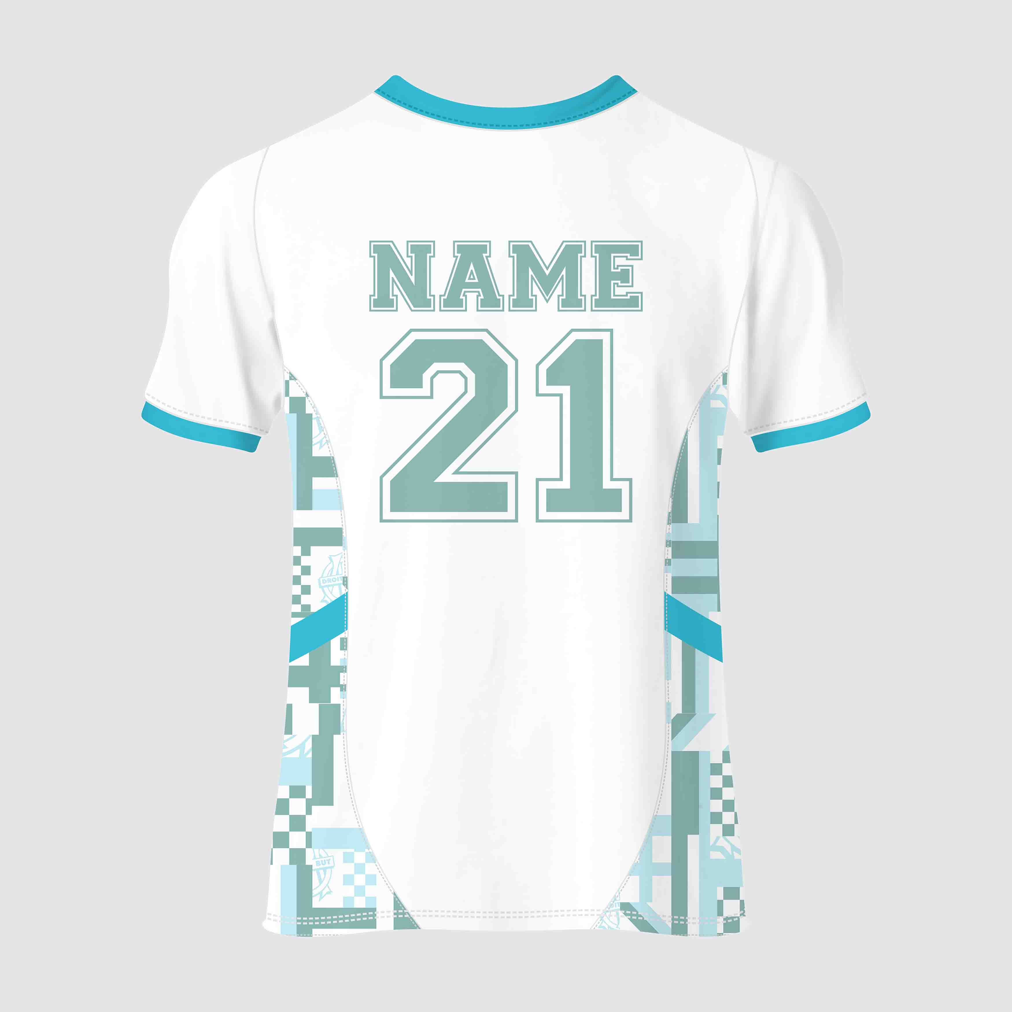 Pixel Surge Customized Jersey (White)