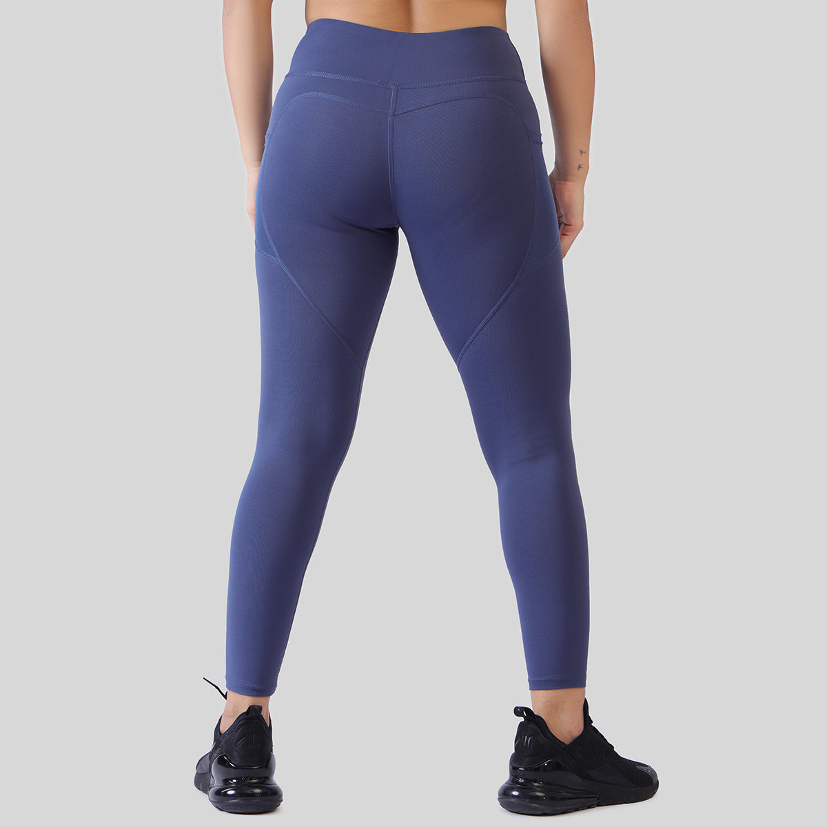 Lithe Mesh Leggings (Blue)