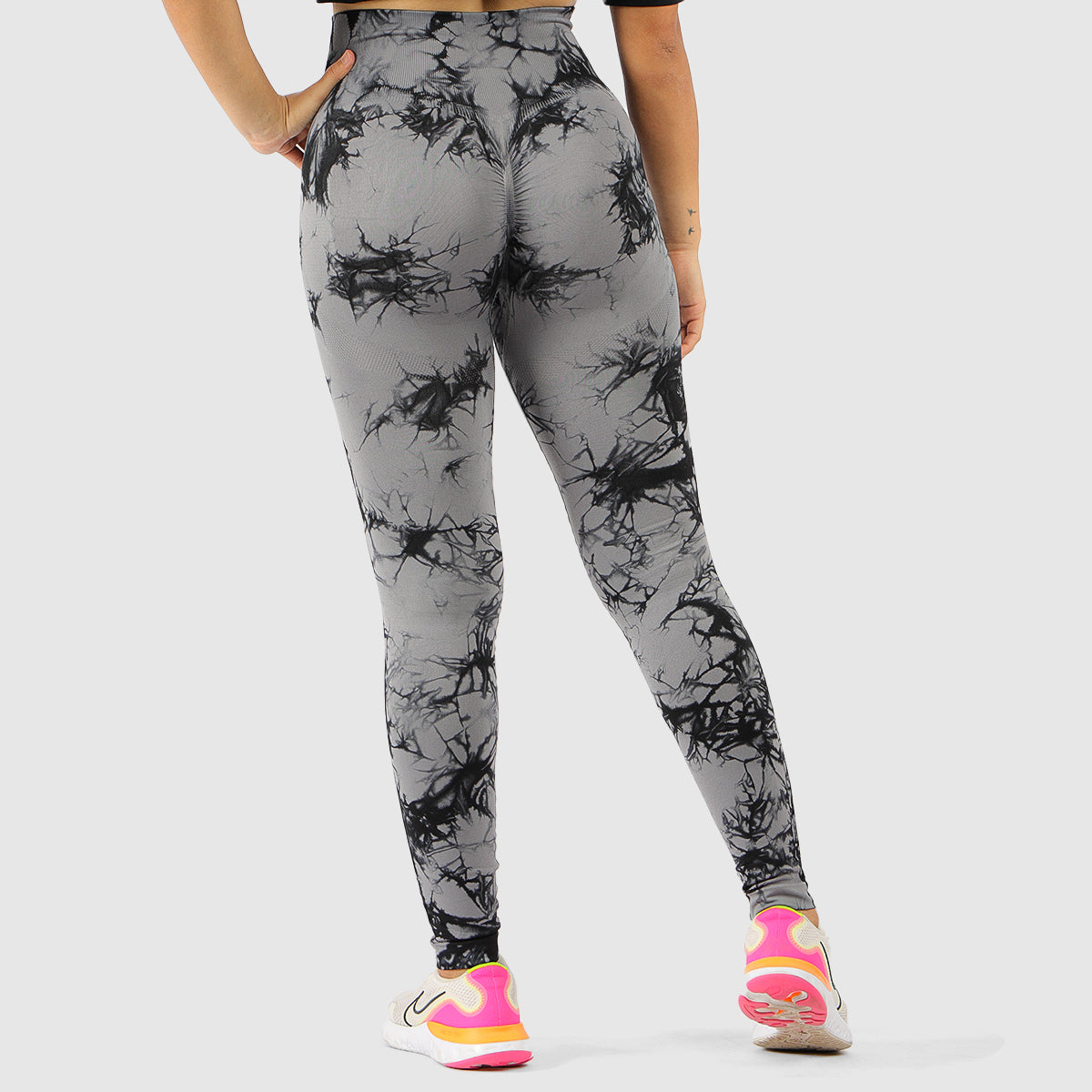 Drift Textured Leggings (Grey)