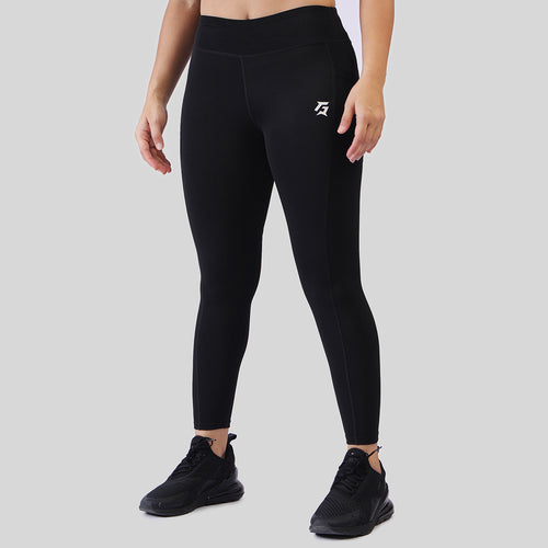 Lithe Mesh Leggings (Black)