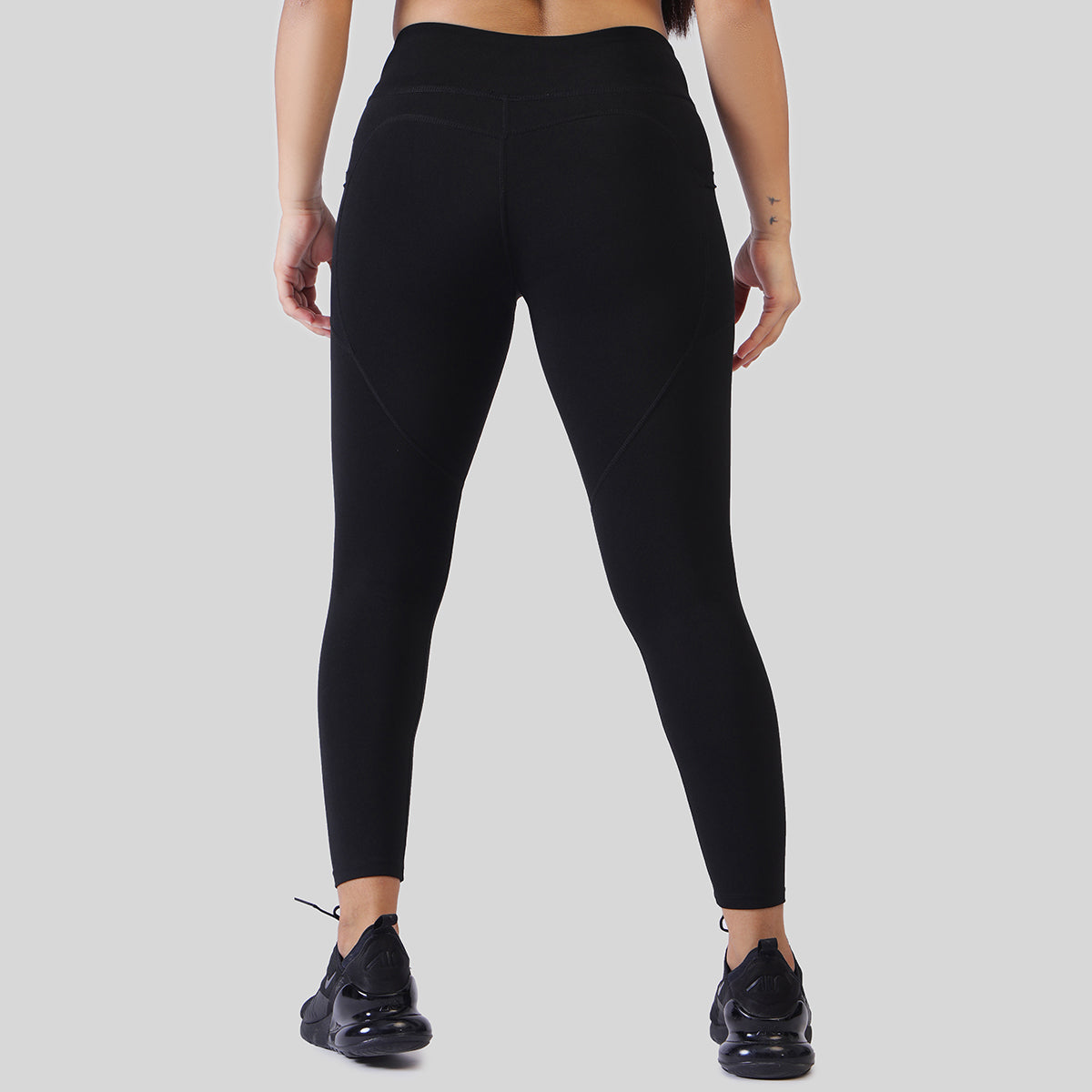 Lithe Mesh Leggings (Black)