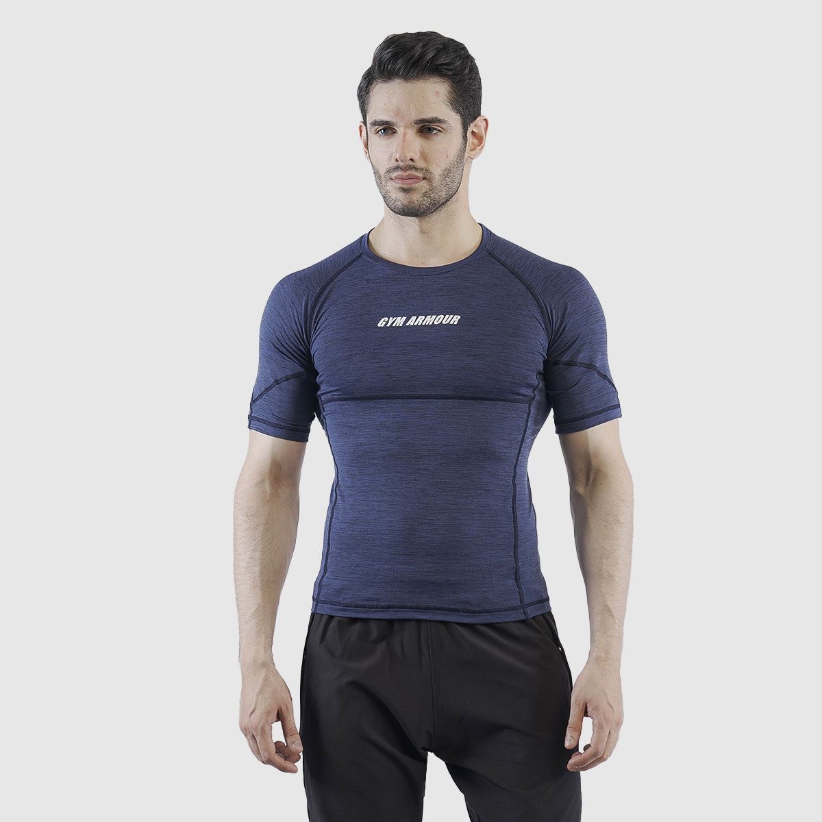 Armour Compression Shirt (MLNG-Navy)