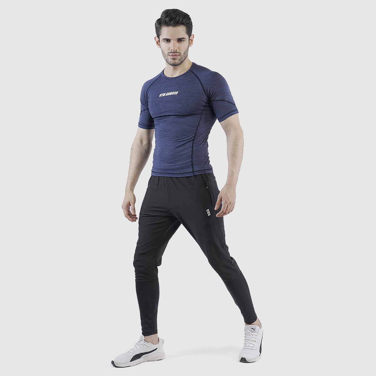 Armour Compression Shirt (MLNG-Navy)