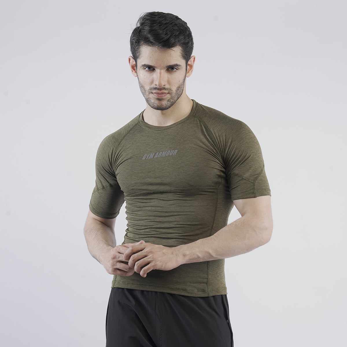 Armour Compression Shirt (MLNG-Olive)