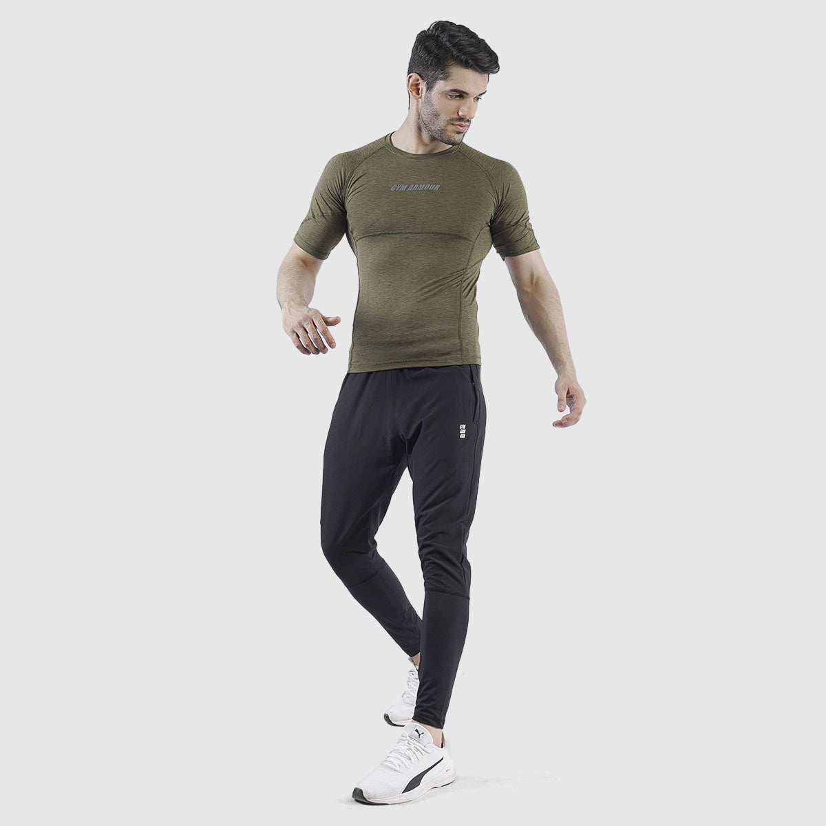 Armour Compression Shirt (MLNG-Olive)