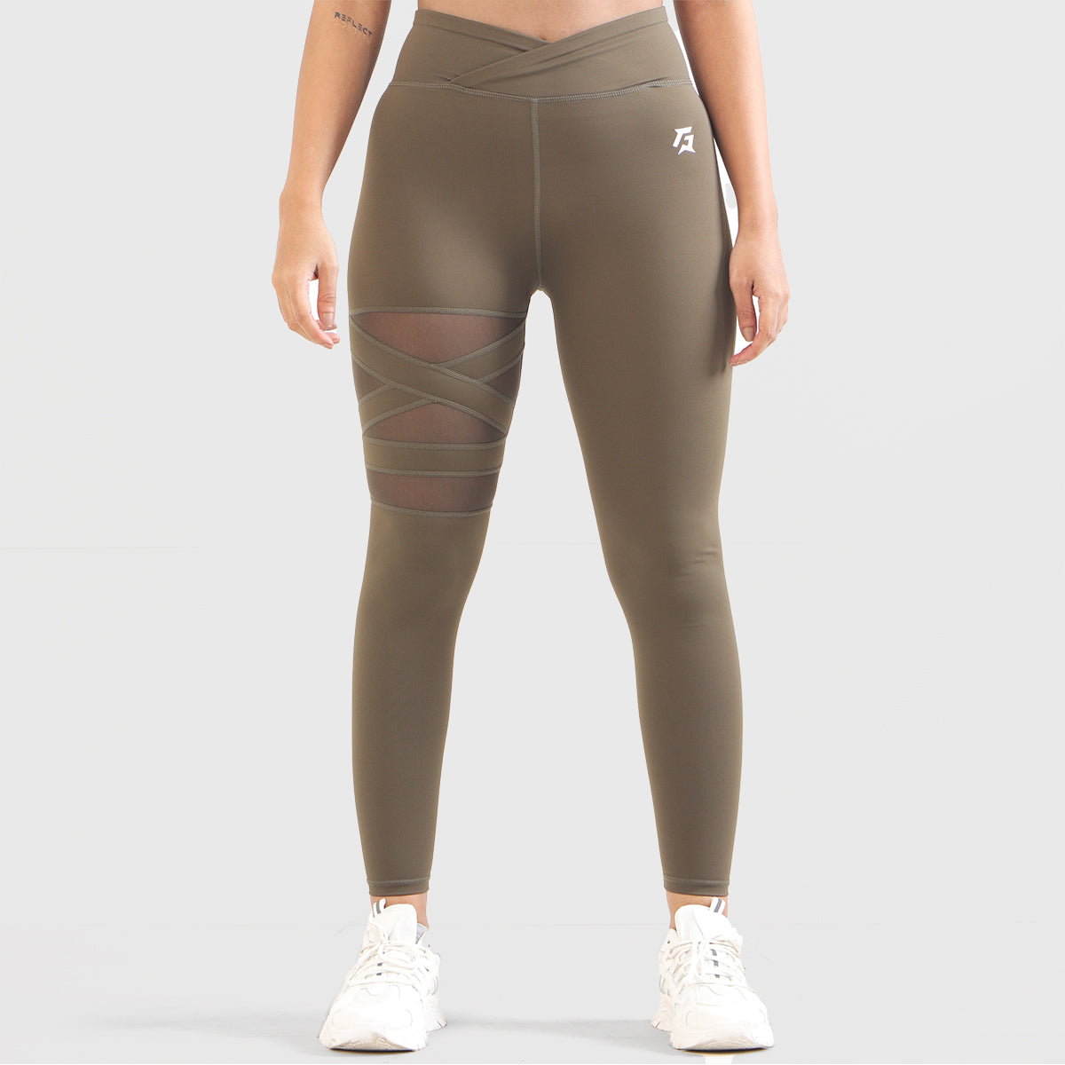 Rise Leggings (Olive)