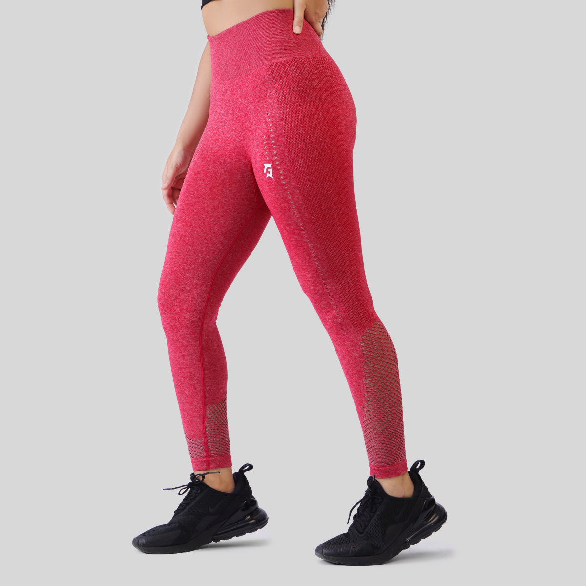 Excel Seamless Leggings (Red)