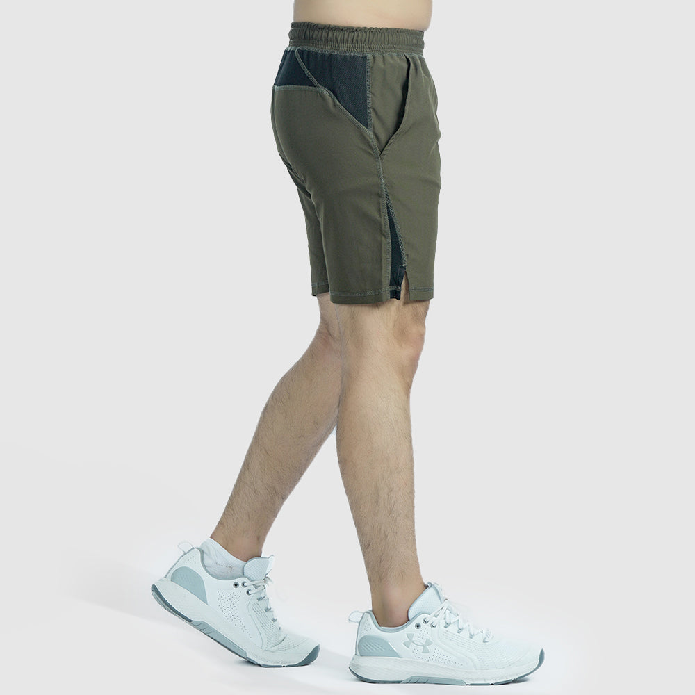 Split Shorts (Olive)