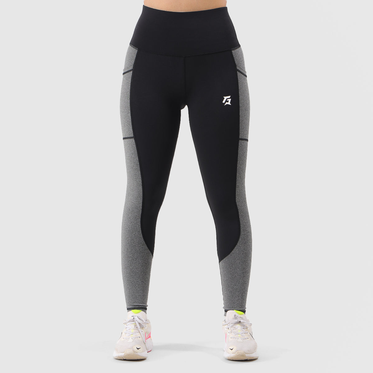 Linear Rise Leggings (Black)