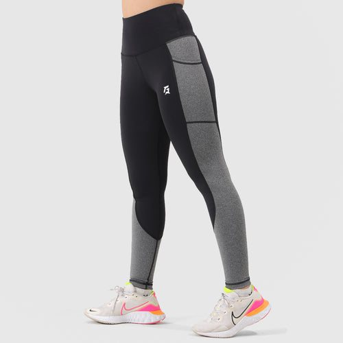 Linear Rise Leggings (Black)