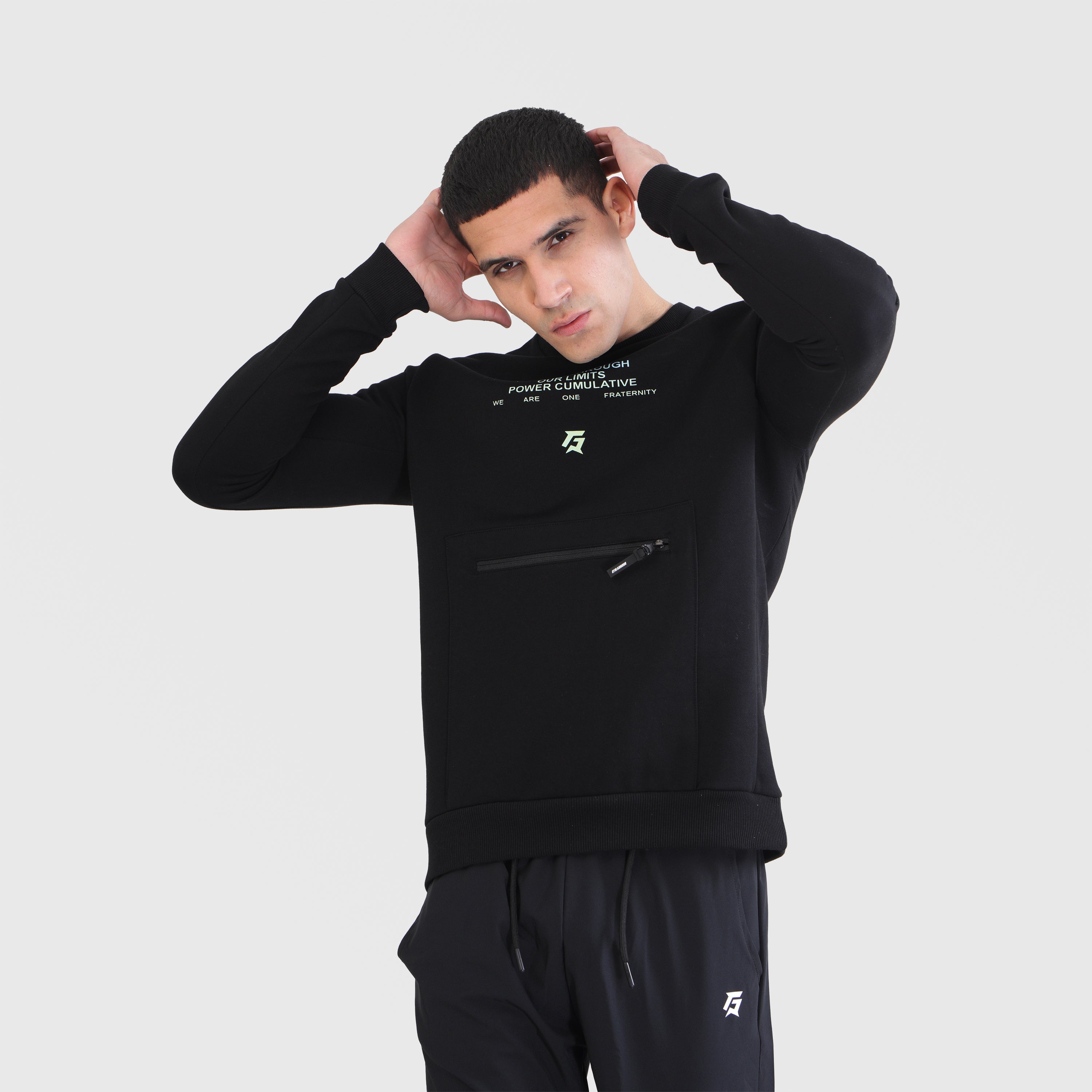 Affable Sweatshirt (Black)