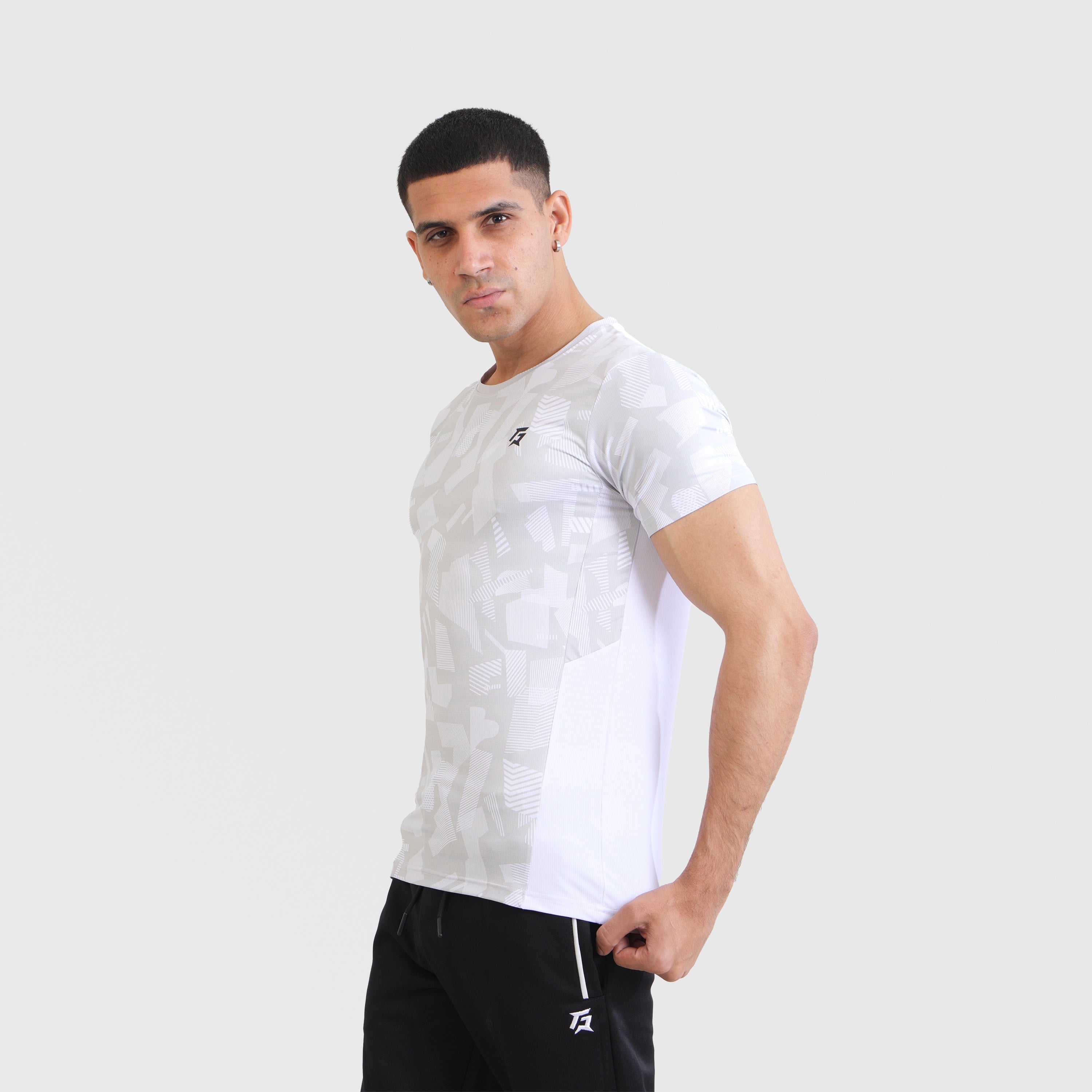 GA Abstract Tee (White)