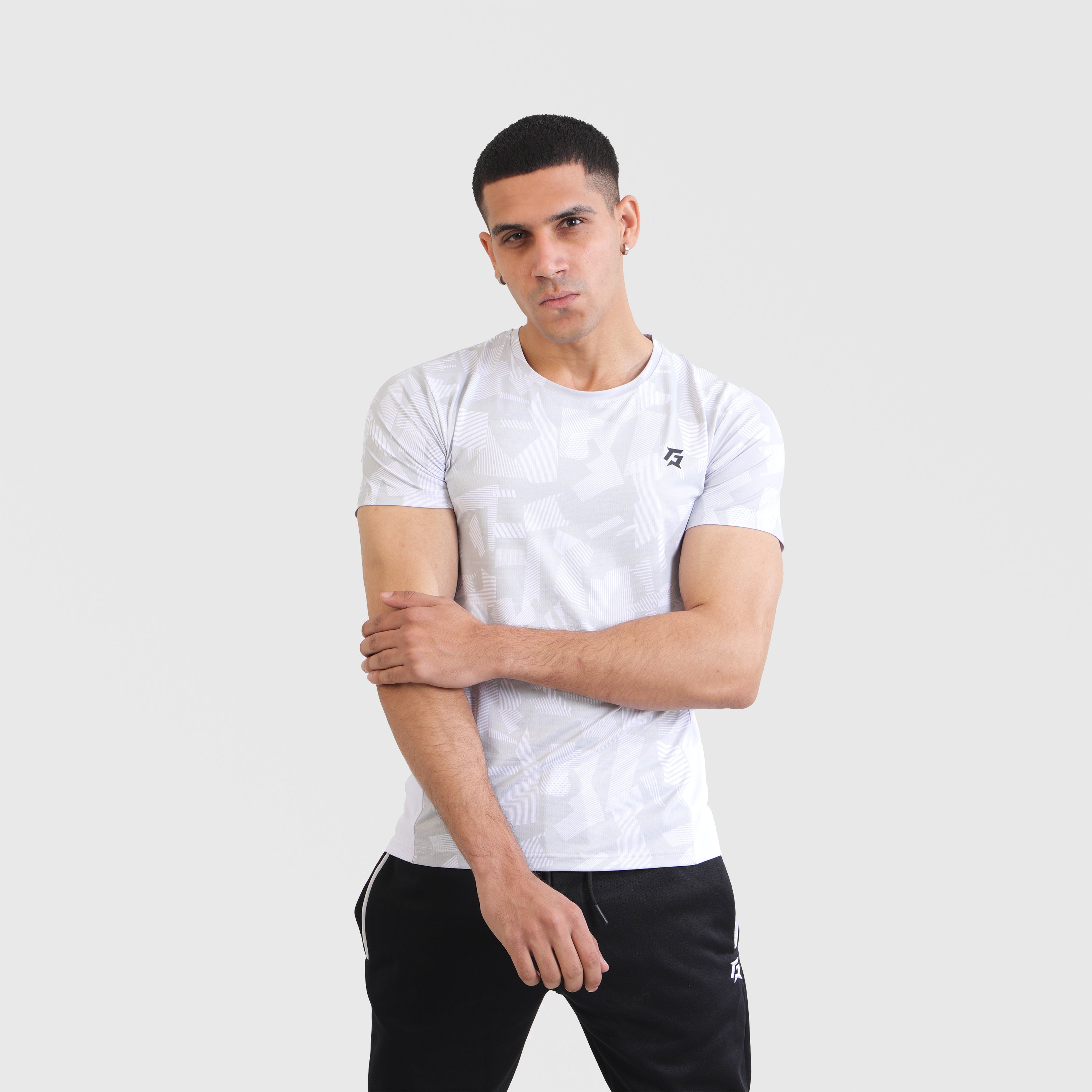 GA Abstract Tee (White)