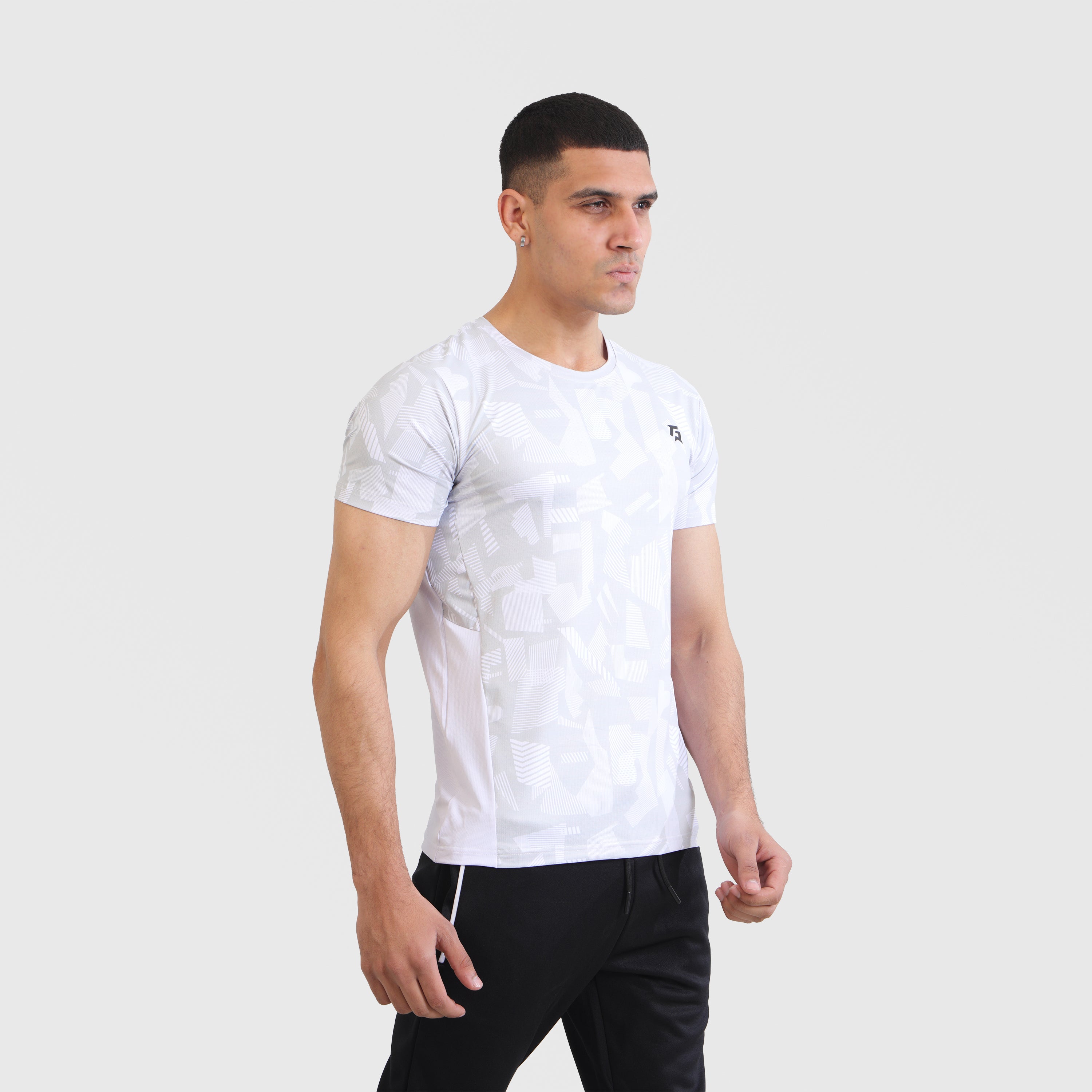 GA Abstract Tee (White)