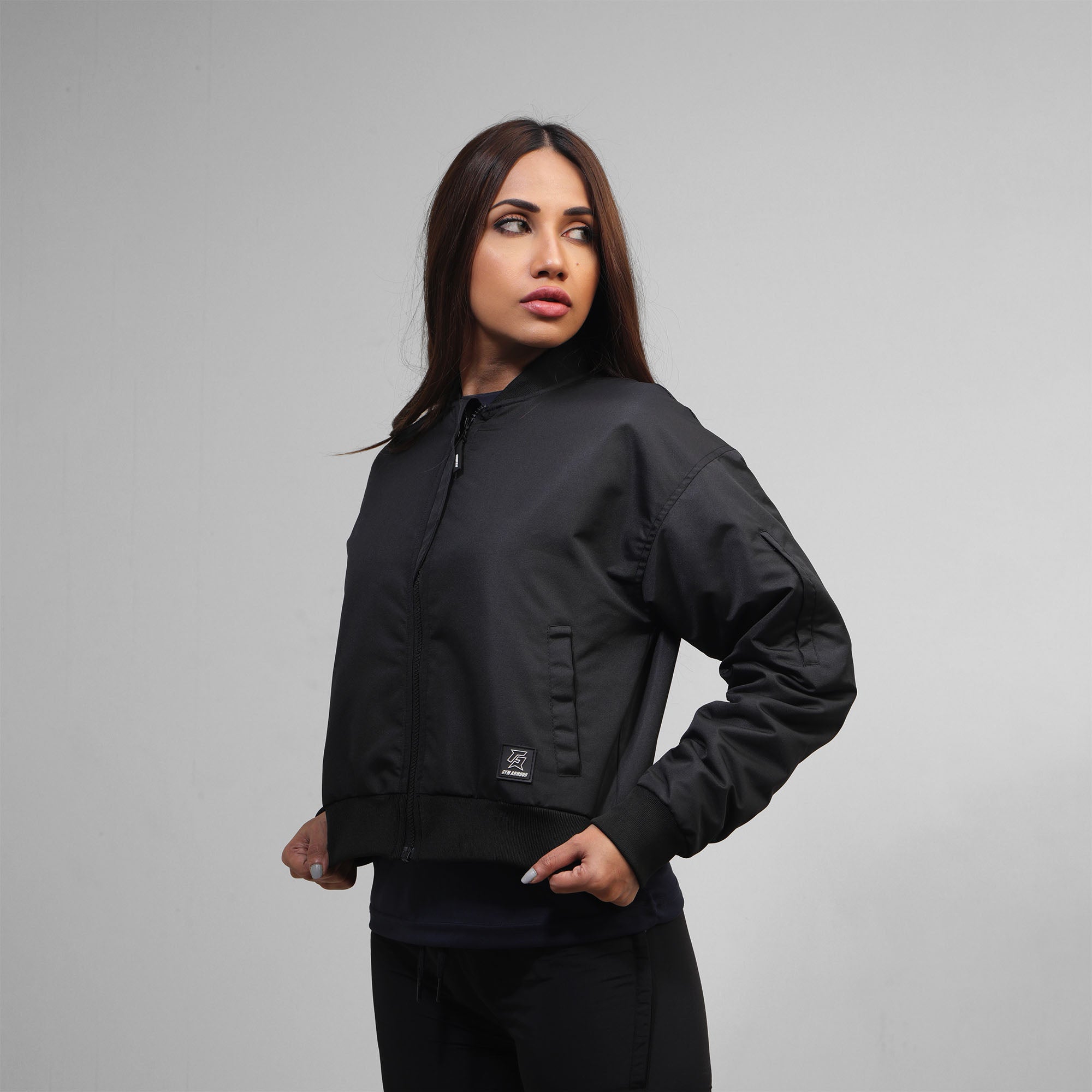 Repulse Zip Up Jacket (Black)