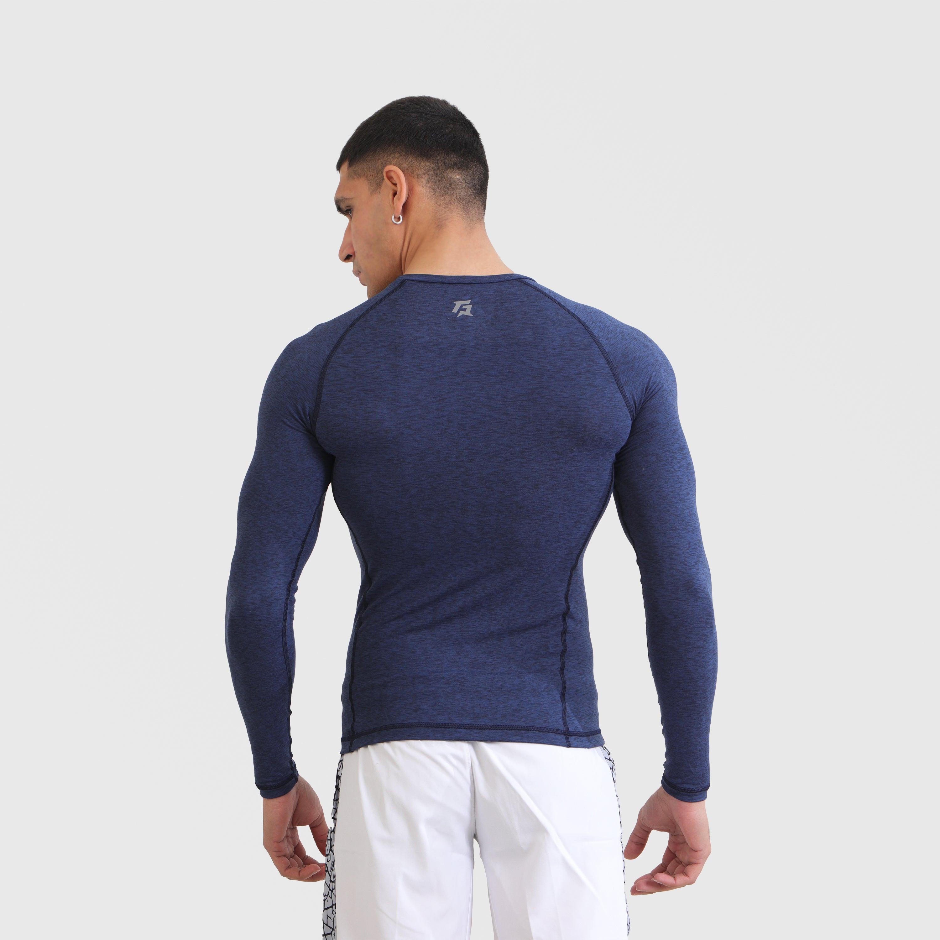 Armour Compression LongSleeves Tee (MLNG-Navy)