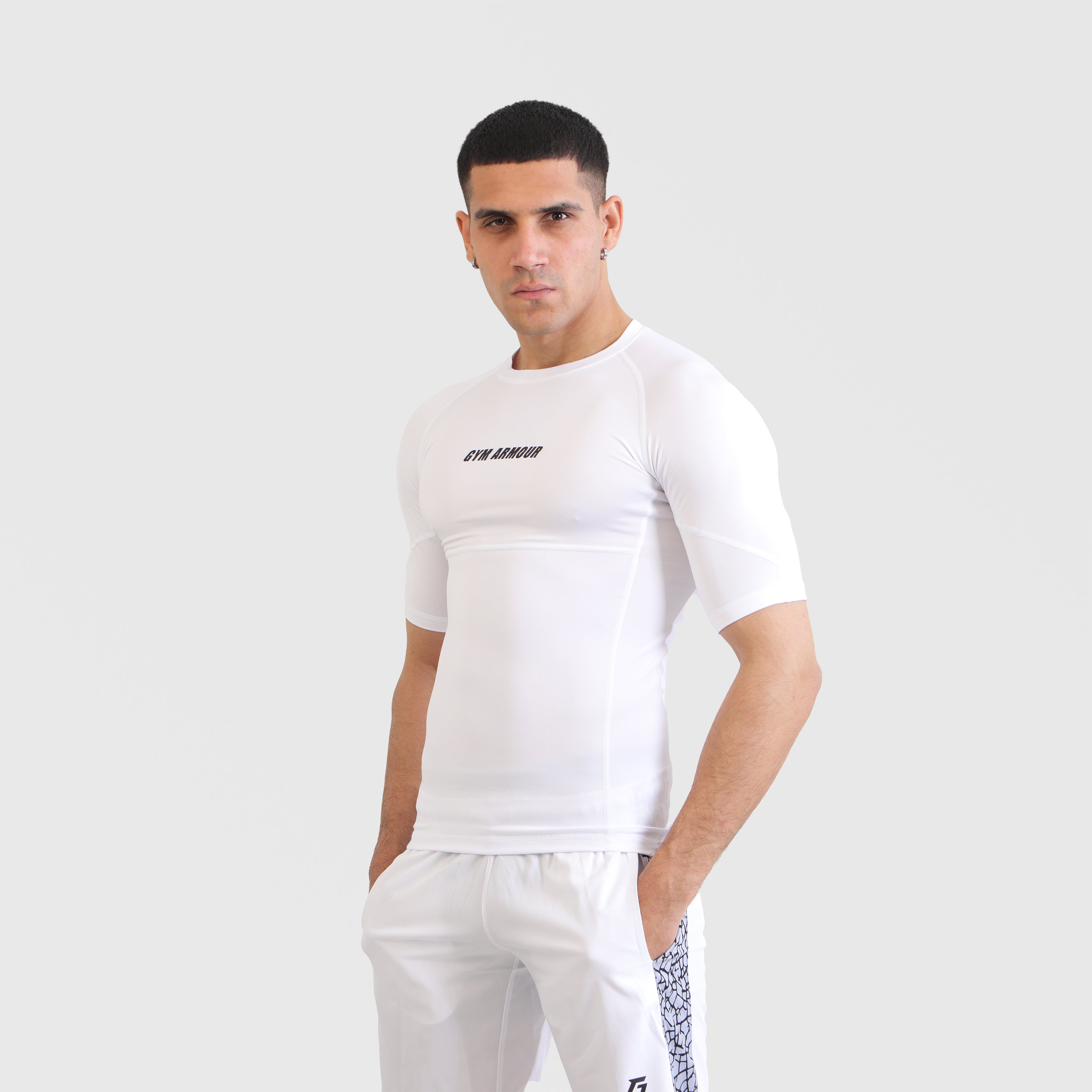 Armour Compression Shirt (White)