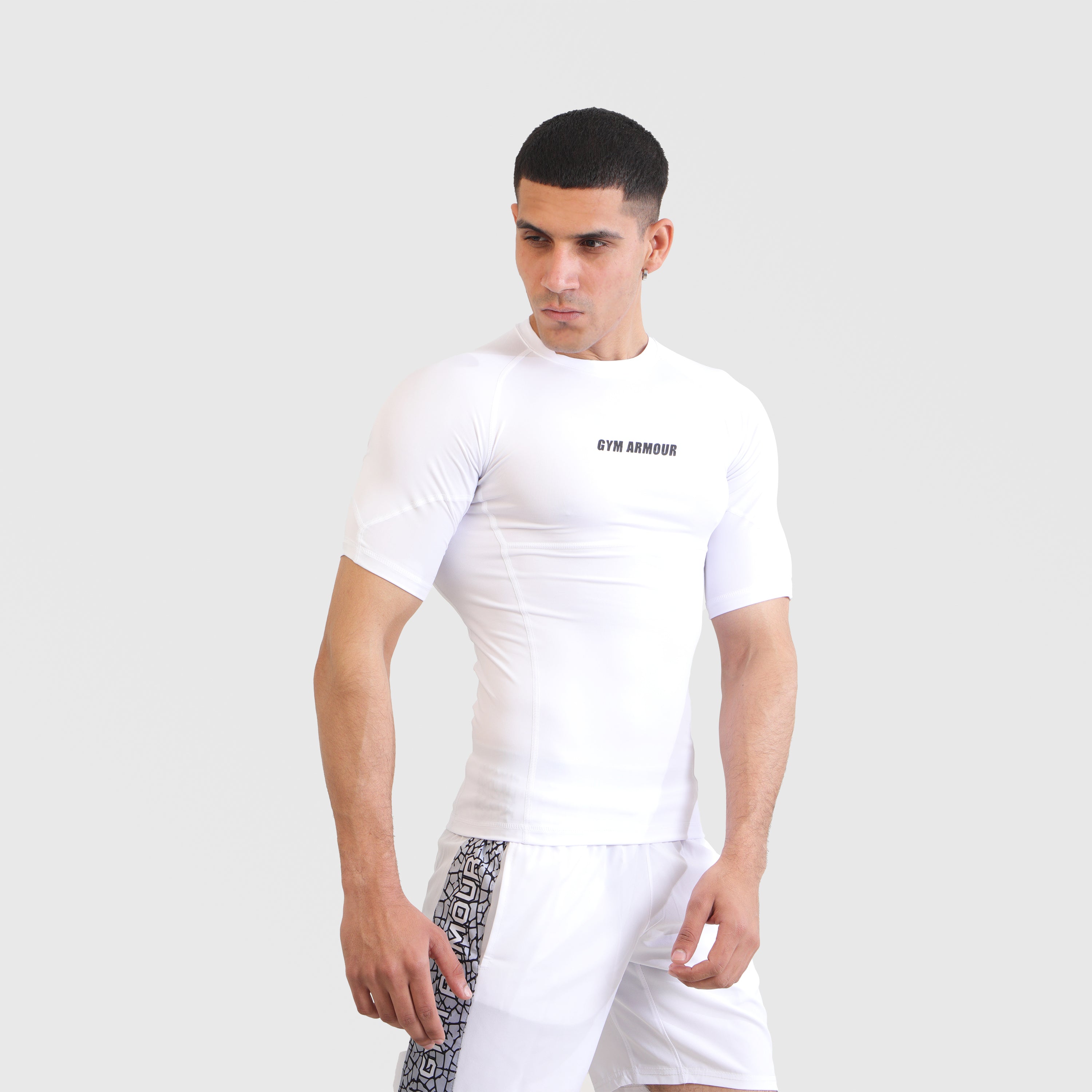 Armour Compression Shirt (White)