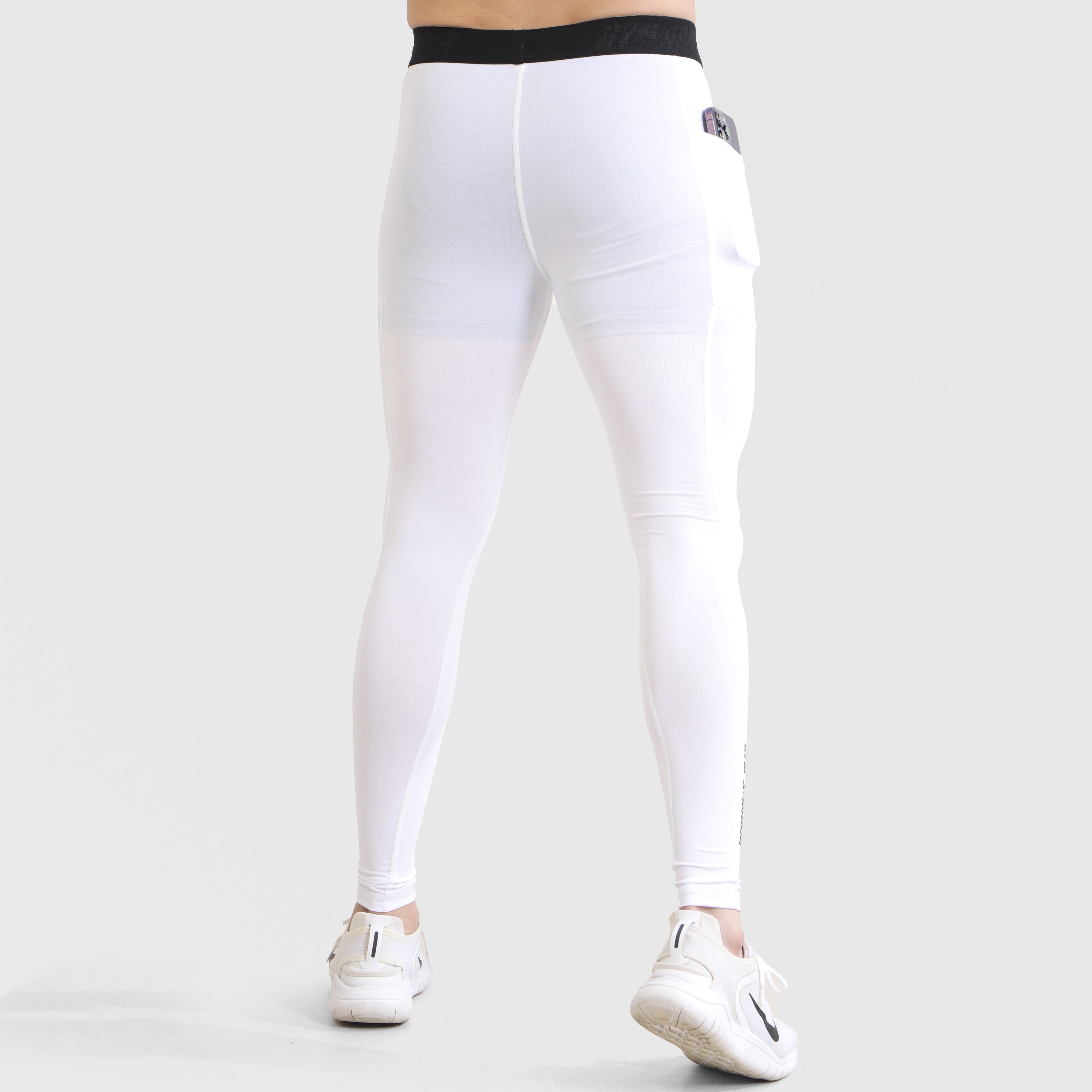 Armour Compression Pants (White)