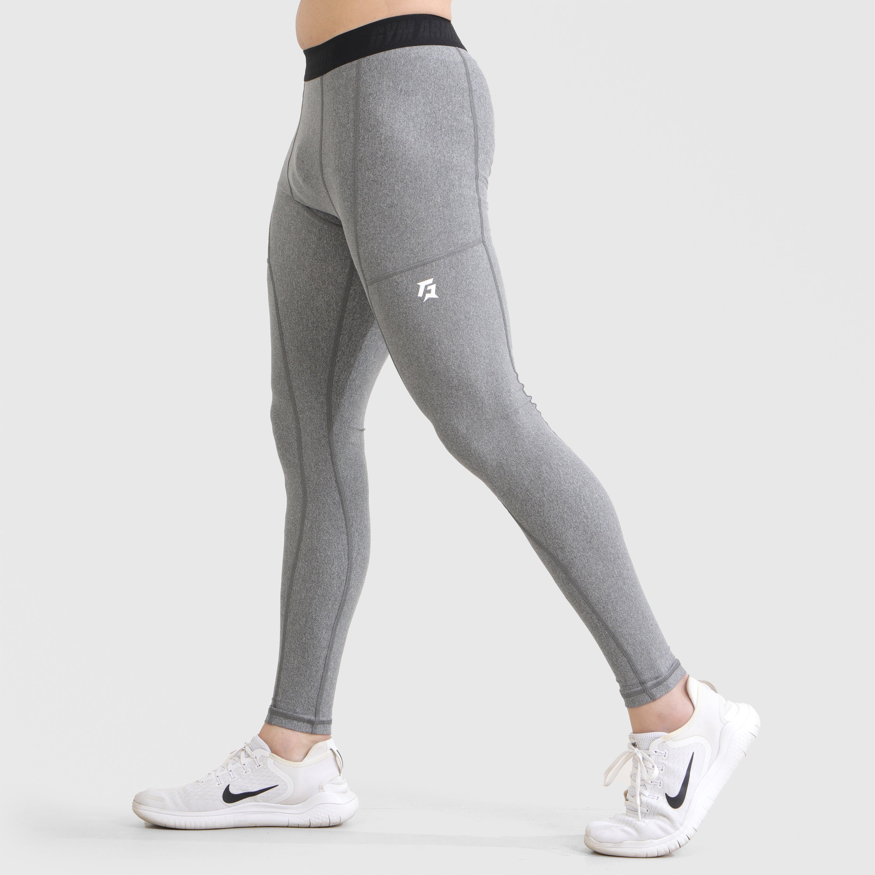 Grey compression pants sale