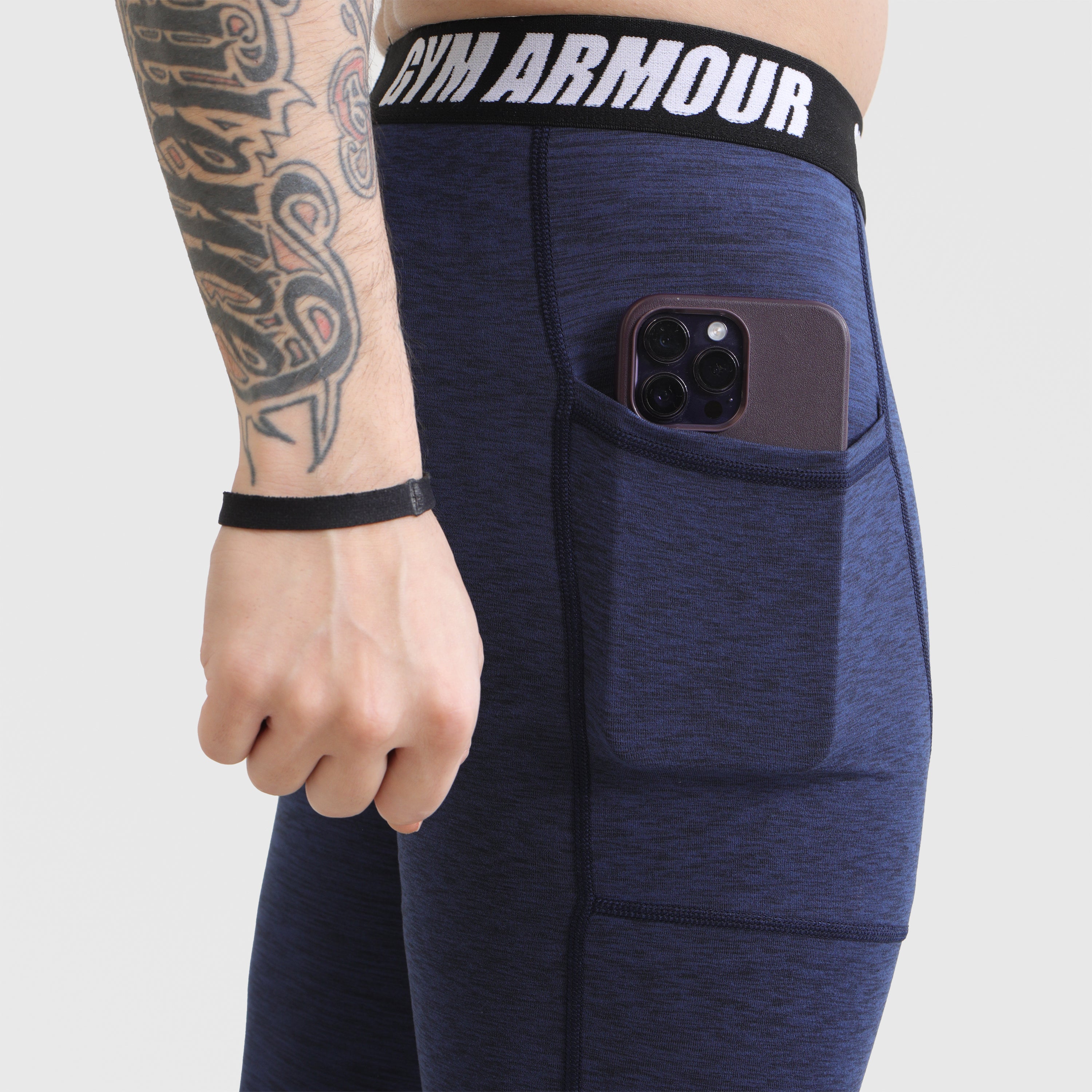 Armour Compression Pants (MLNG-Navy)