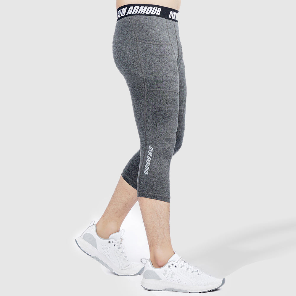 Armour Compression 3/4 Pants (MLNG-Charcoal)