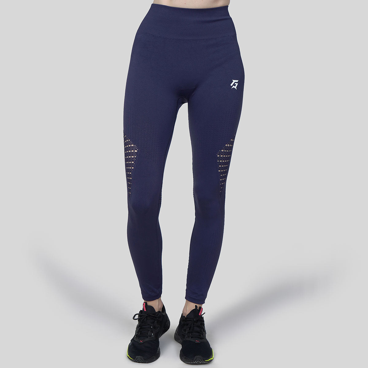 G1 Warrior Seamless Leggings (Dull Blue)