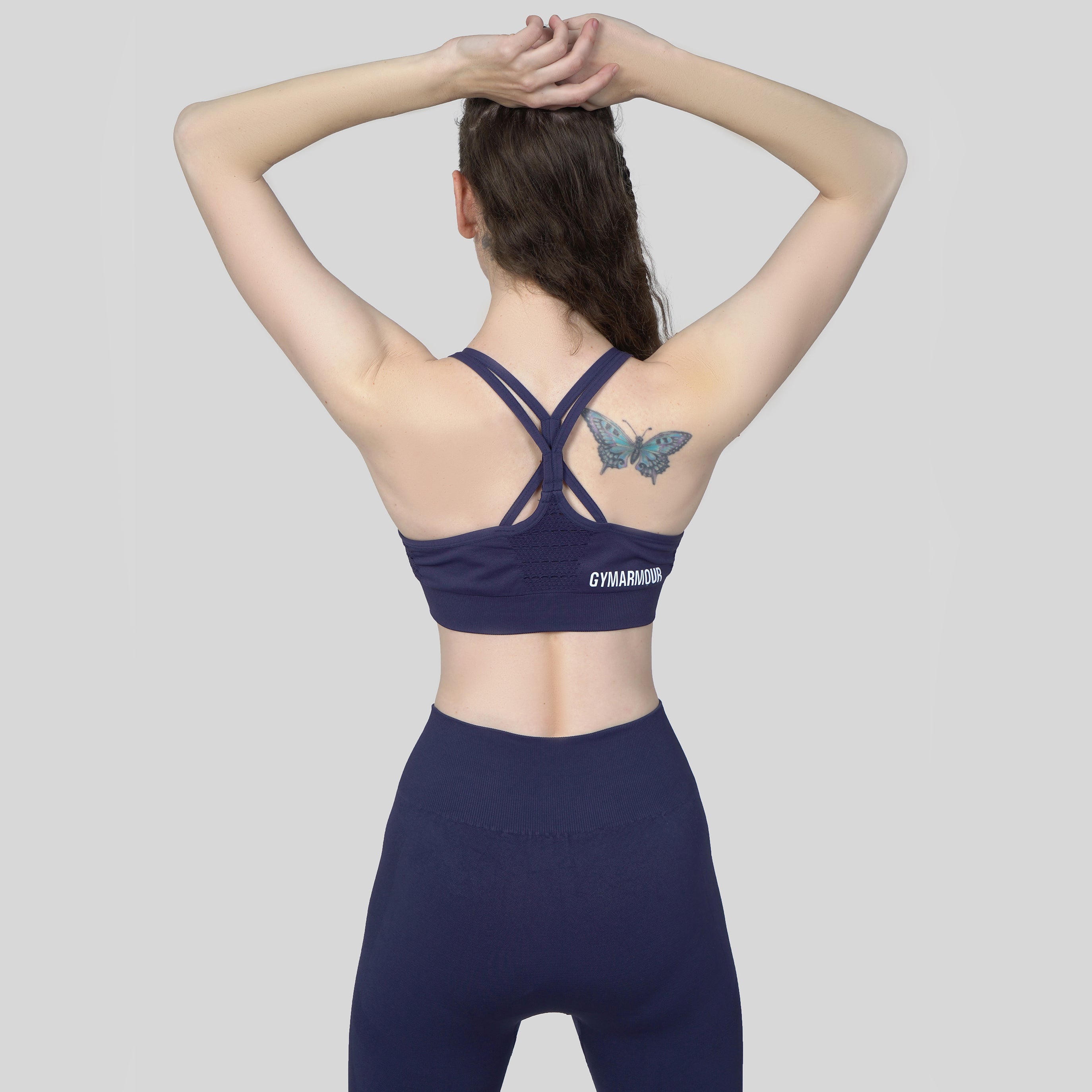 G1 Warrior Sports Bra (Dull Blue)