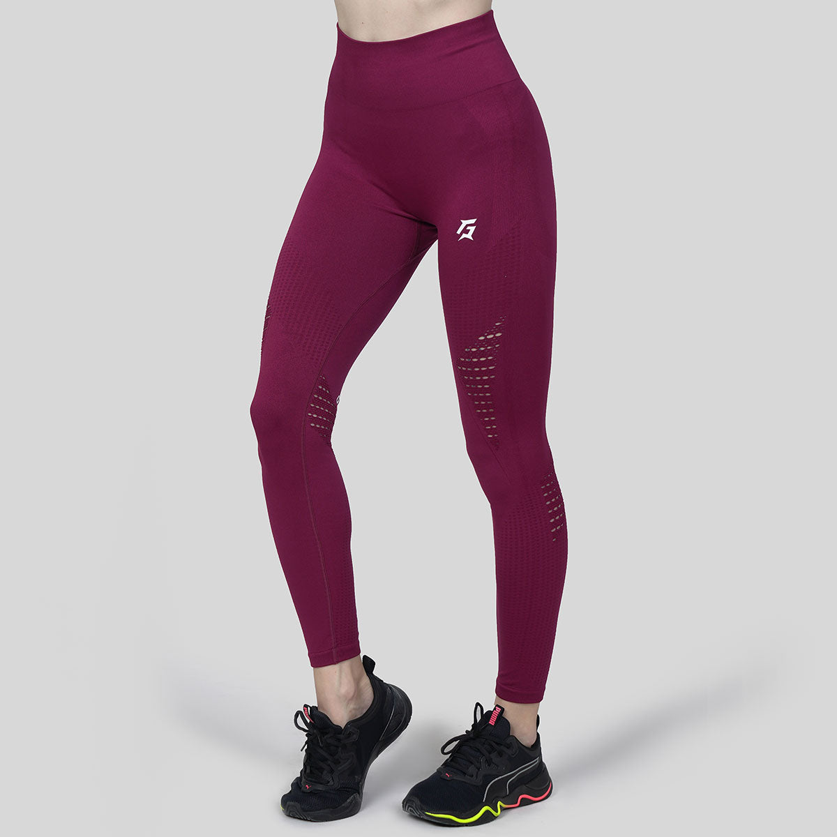 G1 Warrior Seamless Leggings (Maroon)