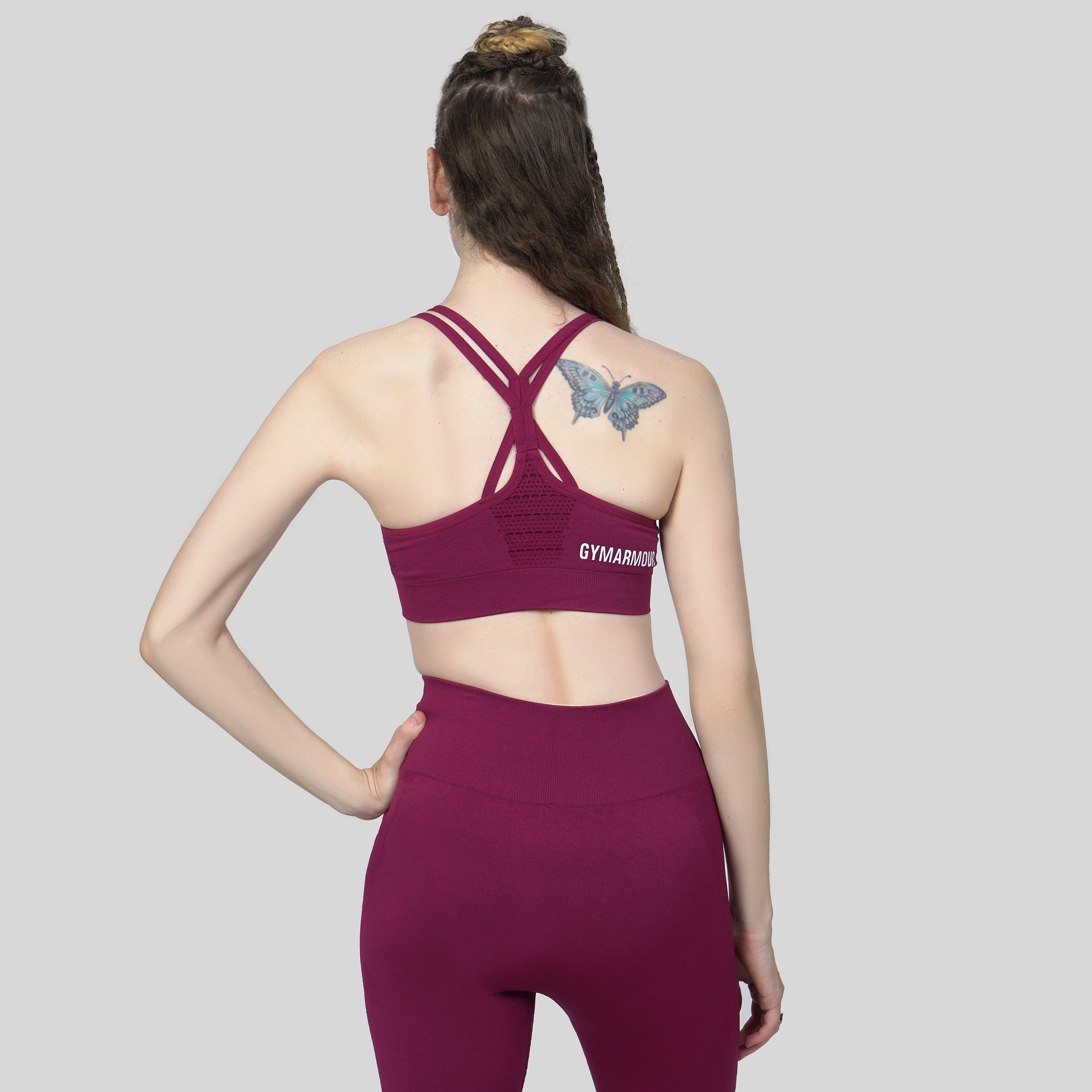 G1 Warrior Sports Bra (Maroon)