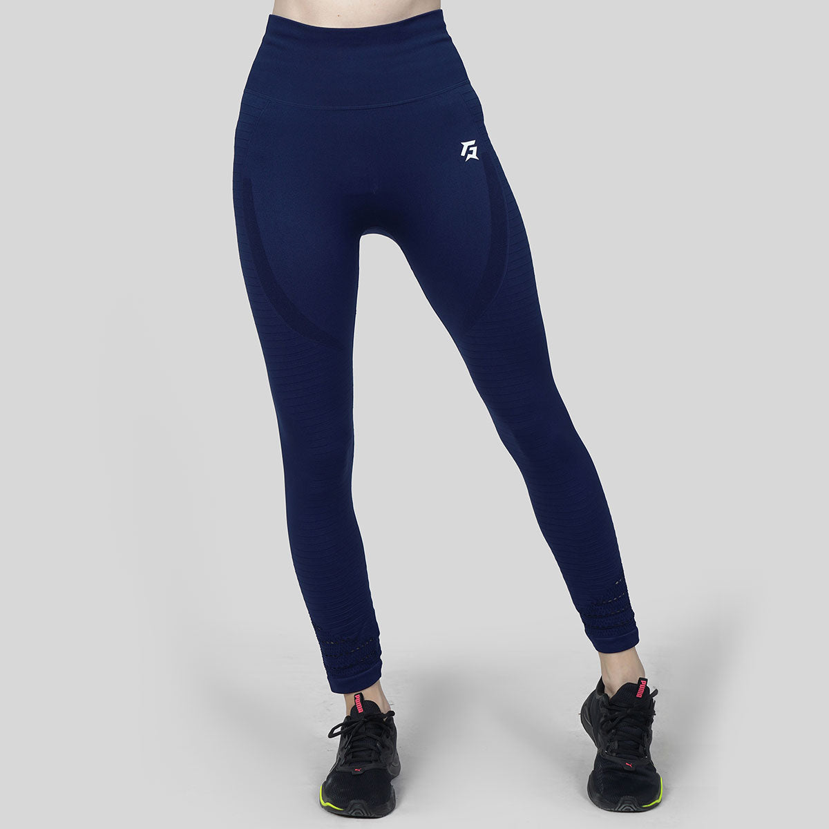 Classic Seamless Leggings (Blue Shade)