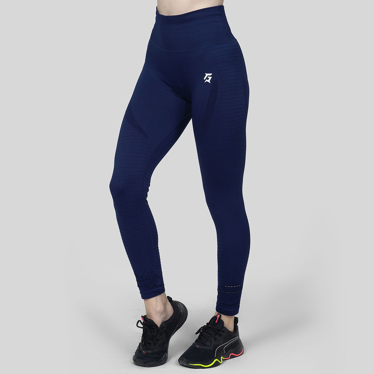 Classic Seamless Leggings (Blue Shade)