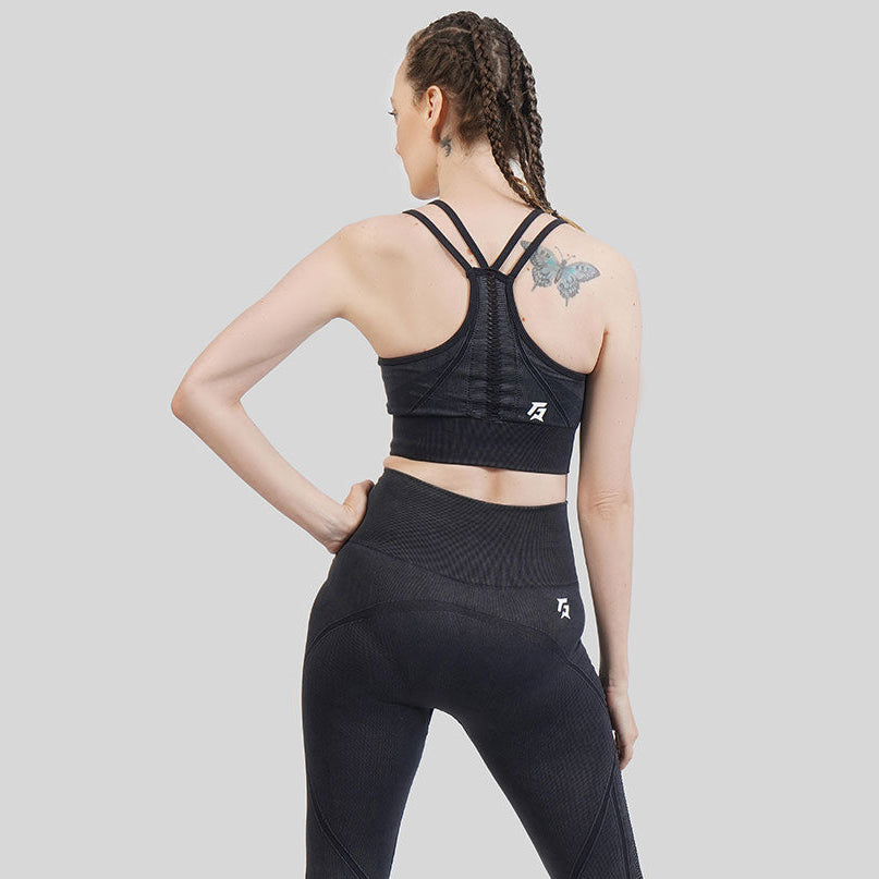 CrossFit Seamless Sports Bra (Black)