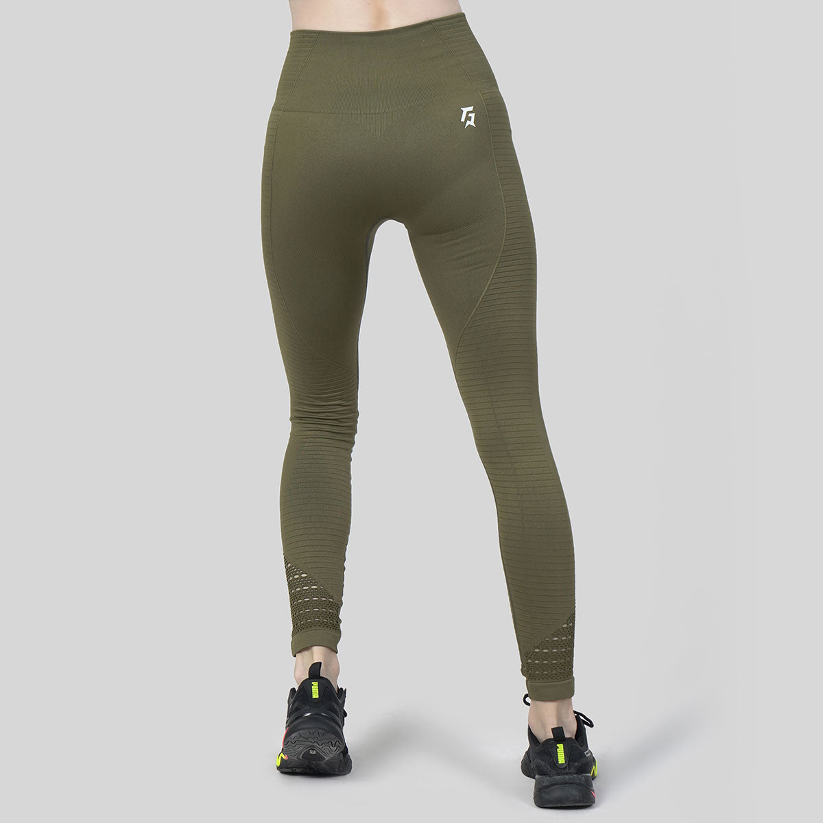 Warrior Seamless Leggings (Olive)