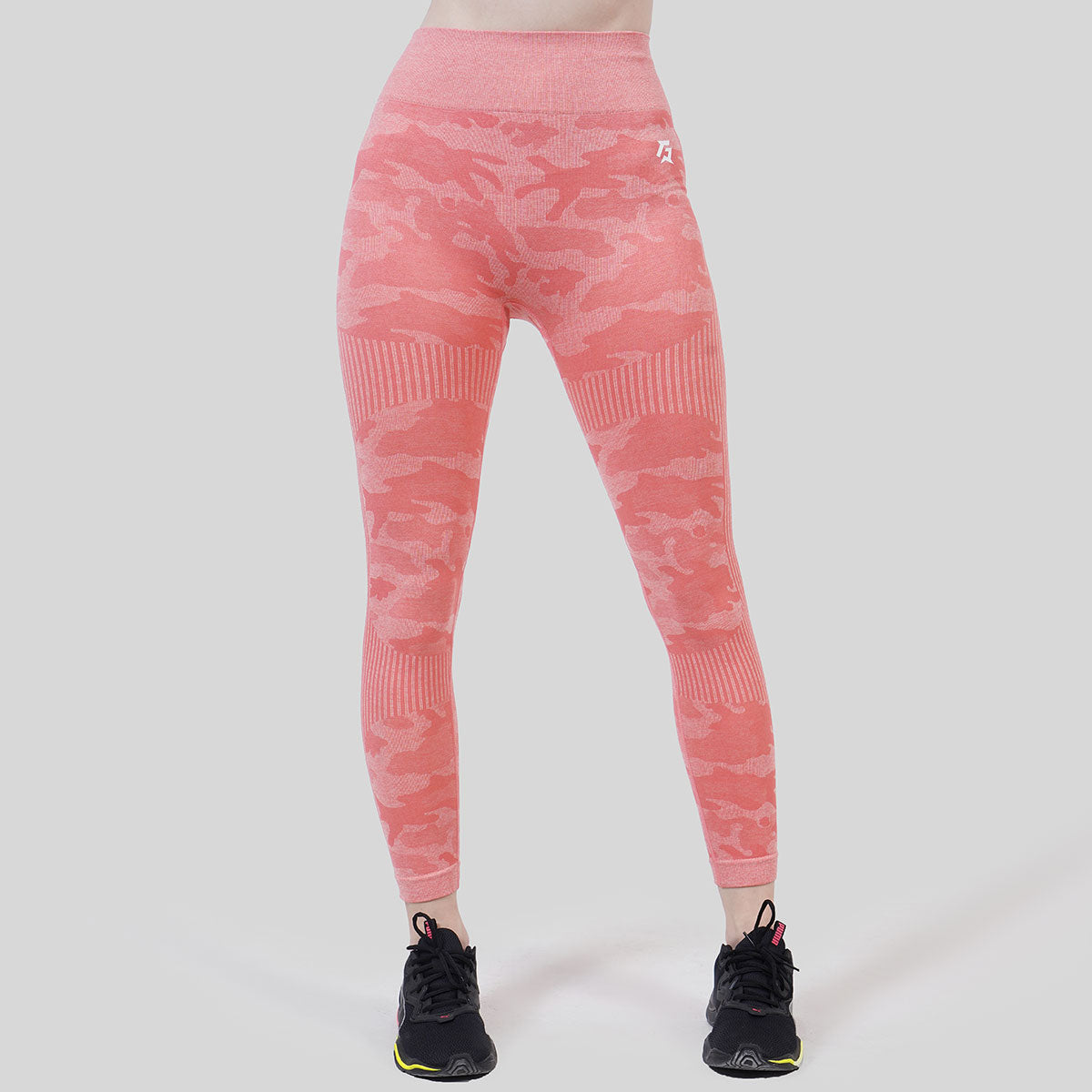 Camo Seamless Leggings (Peach)