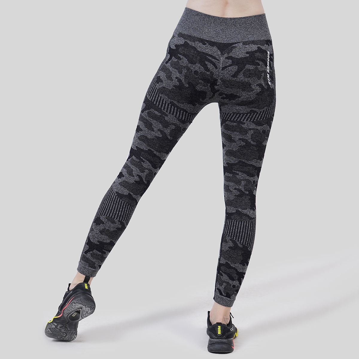 Camo Seamless Leggings (Black)