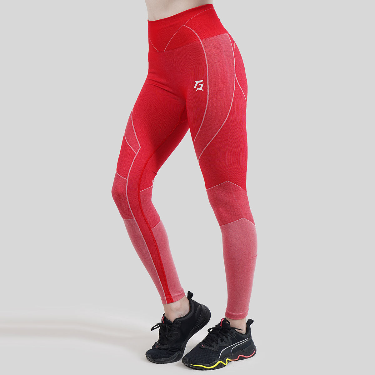 Galvanize Seamless Leggings (Red)