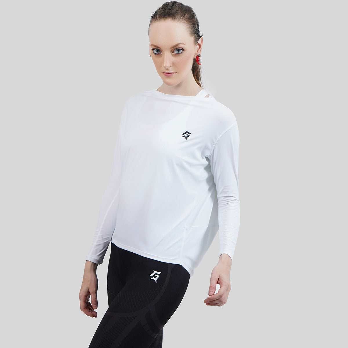 Relaxfit Long Sleeves Tee (White)