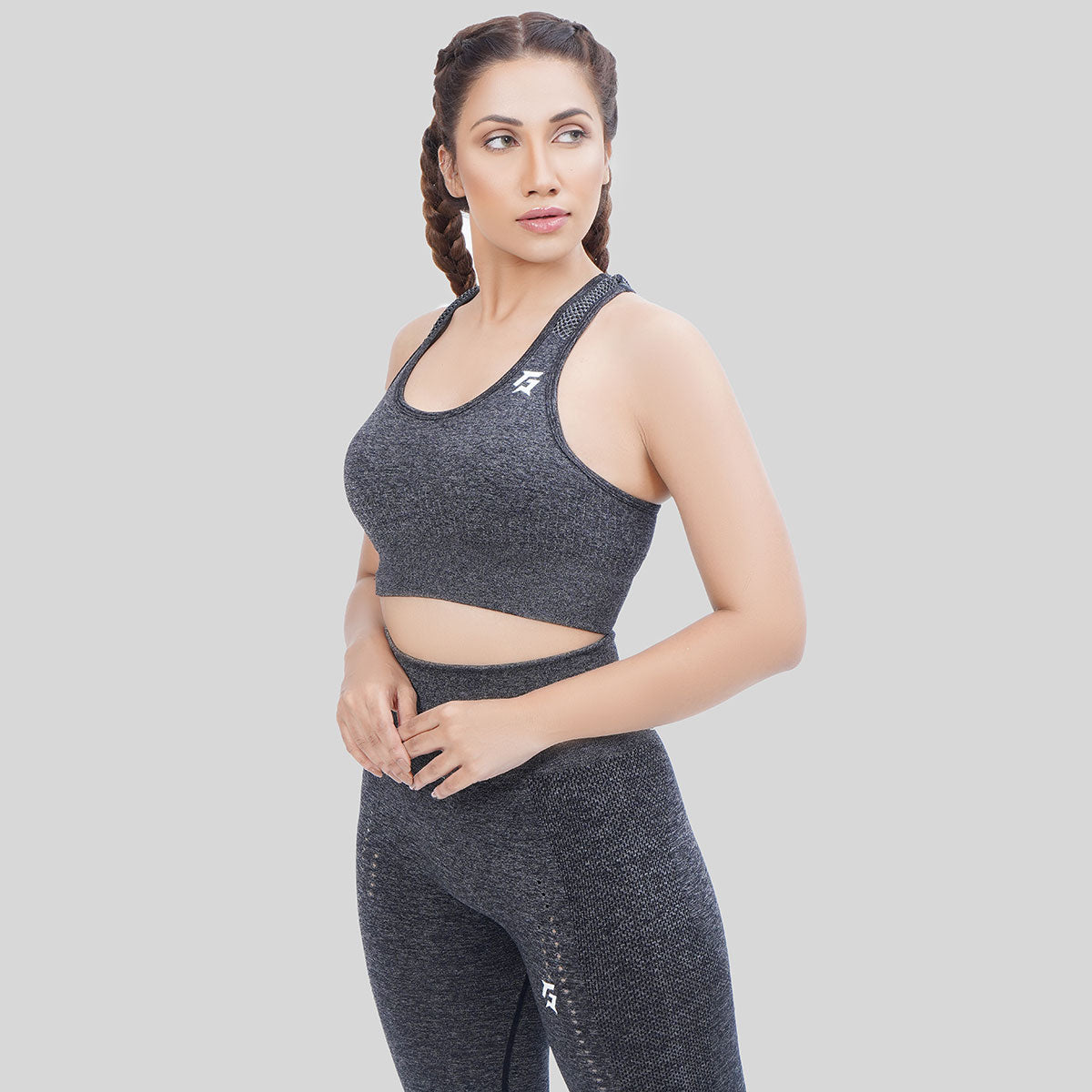 Excel Seamless Sports Bra (Black)