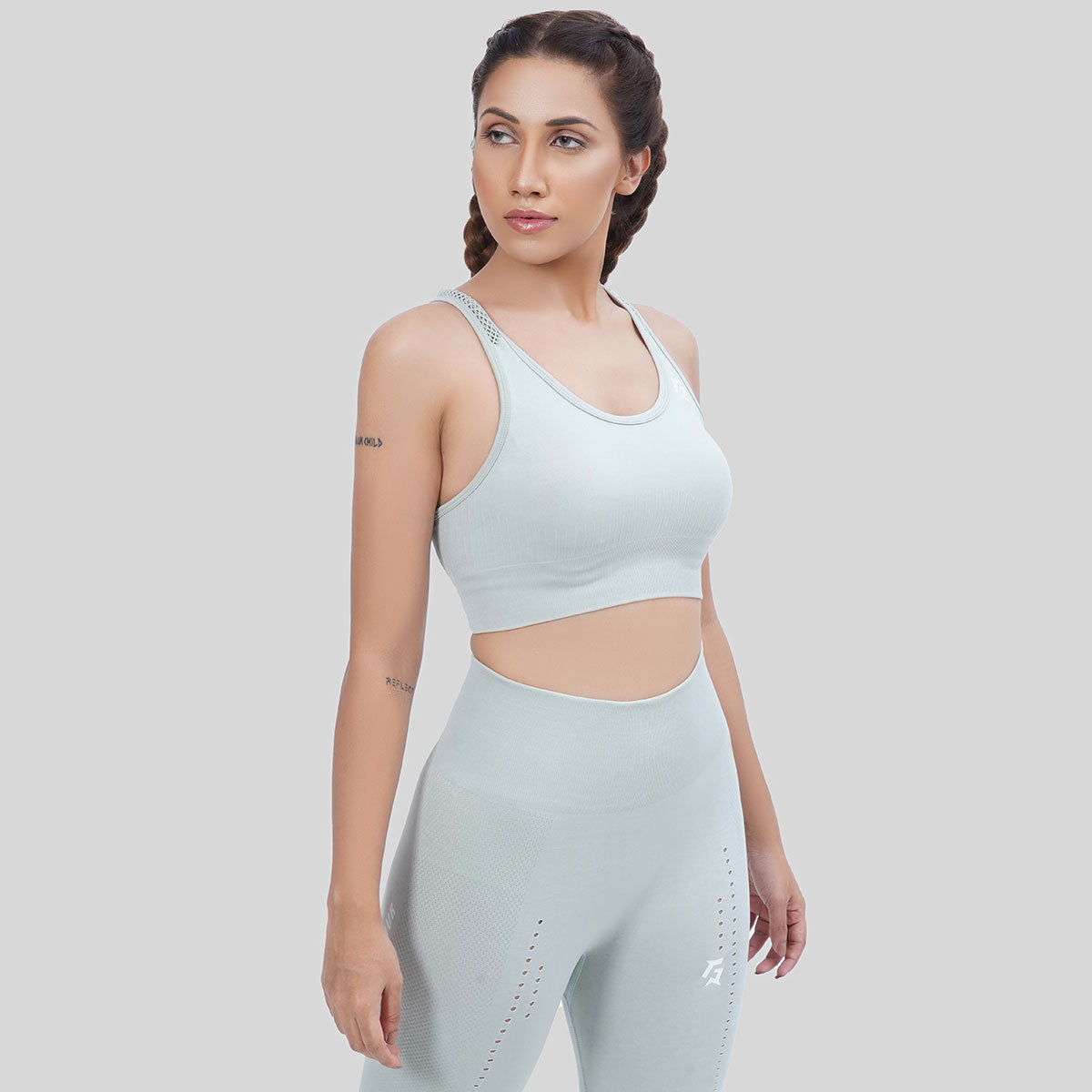 Excel Seamless Sports Bra (Mint)