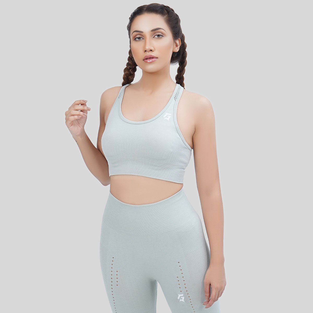 Excel Seamless Sports Bra (Mint)