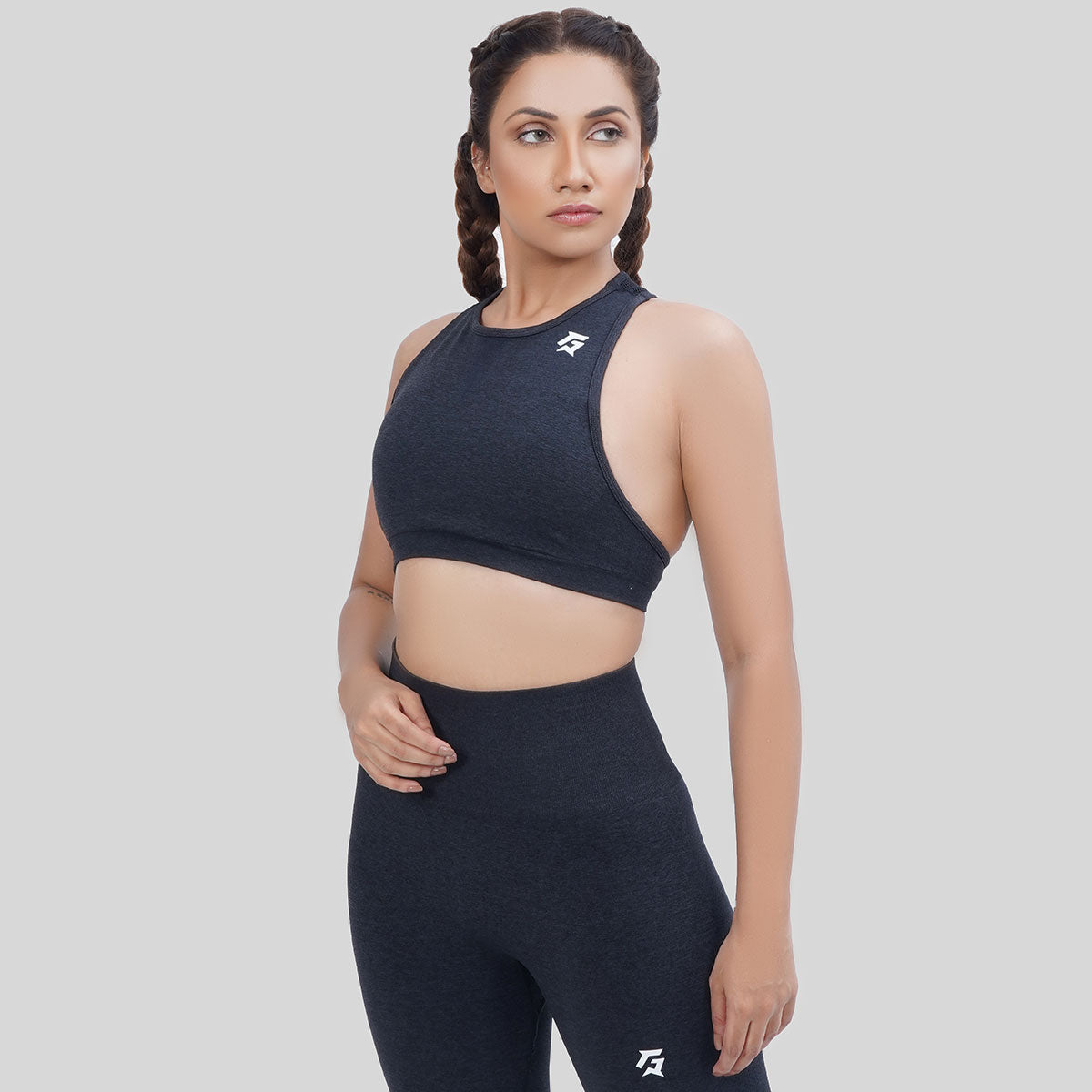 Edge Seamless Sports Bra (Black)